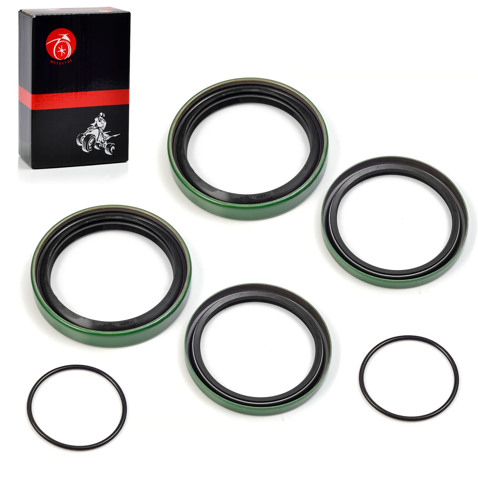 MOTO1988 Front Wheel Strut Hub Seal Kit, Metal, Model 3610028, Compatible with Polaris Sportsman & Magnum Models