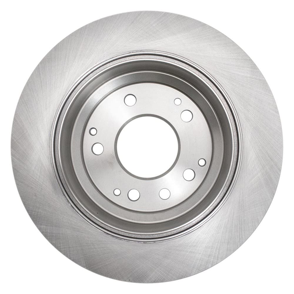 Trq Rear Brake Rotors Set Solid Compatible With 1991-1995 Acura Legend 1996-1998 Rl 1995-1998 Honda Odyssey 1996-1999 Isuzu Oasi