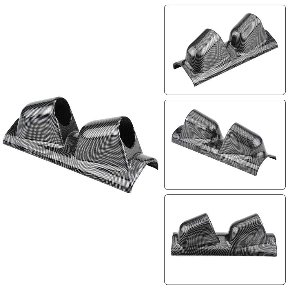 Universal Heavy Duty Racing Sport Meter Gauge Pillar Mount Pod Holder Bracket Gauge Holder Single Hole/Dual Hole/Triple Hole (Optional)(Dual Control)