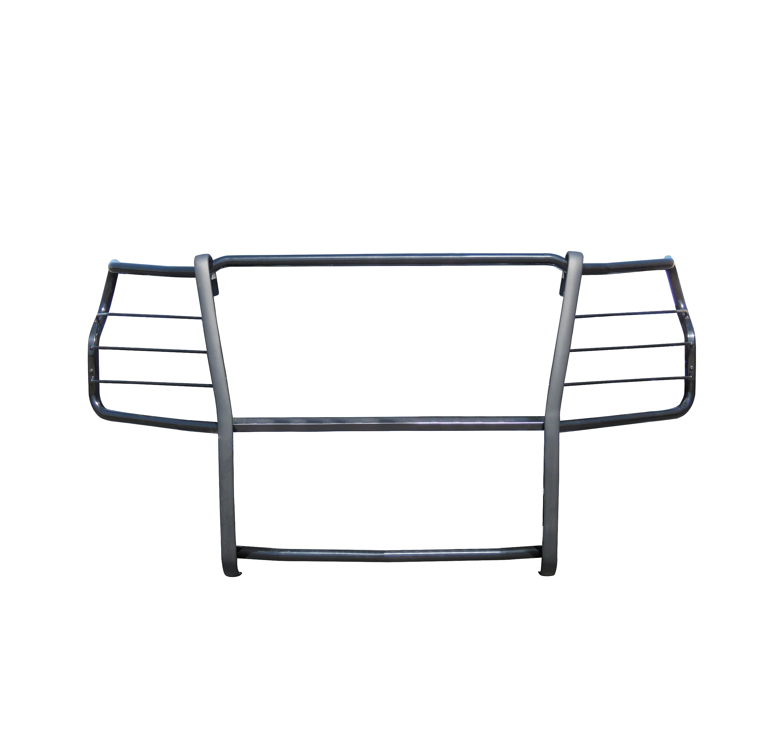 Black Horse Grille Brush Bumper Guard Modular Black Compatible With 2020-2024 Chevrolet Silverado 3500 Hd|2020-2024 Chevrolet Silverado 2500 Hd-17Gt30Ma