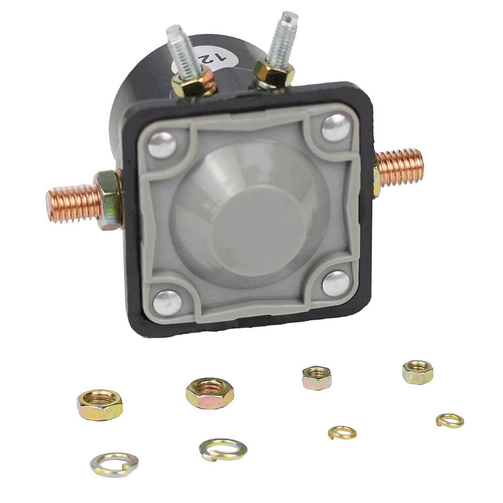Starter Solenoid Relay Compatible With Mercury Marine Johnson Omc Evinrude Outboard 25661 25661-1 8761053 895857 8976545 508905