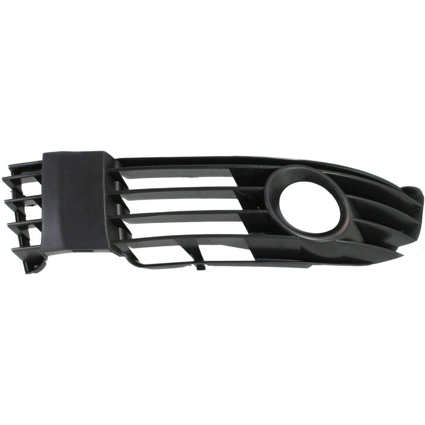 Dat Auto Parts Left Front Driver Side Fog Light Grille Cover Insert Replacement For 2001-2005 Volkswagen Passat Black Textured P