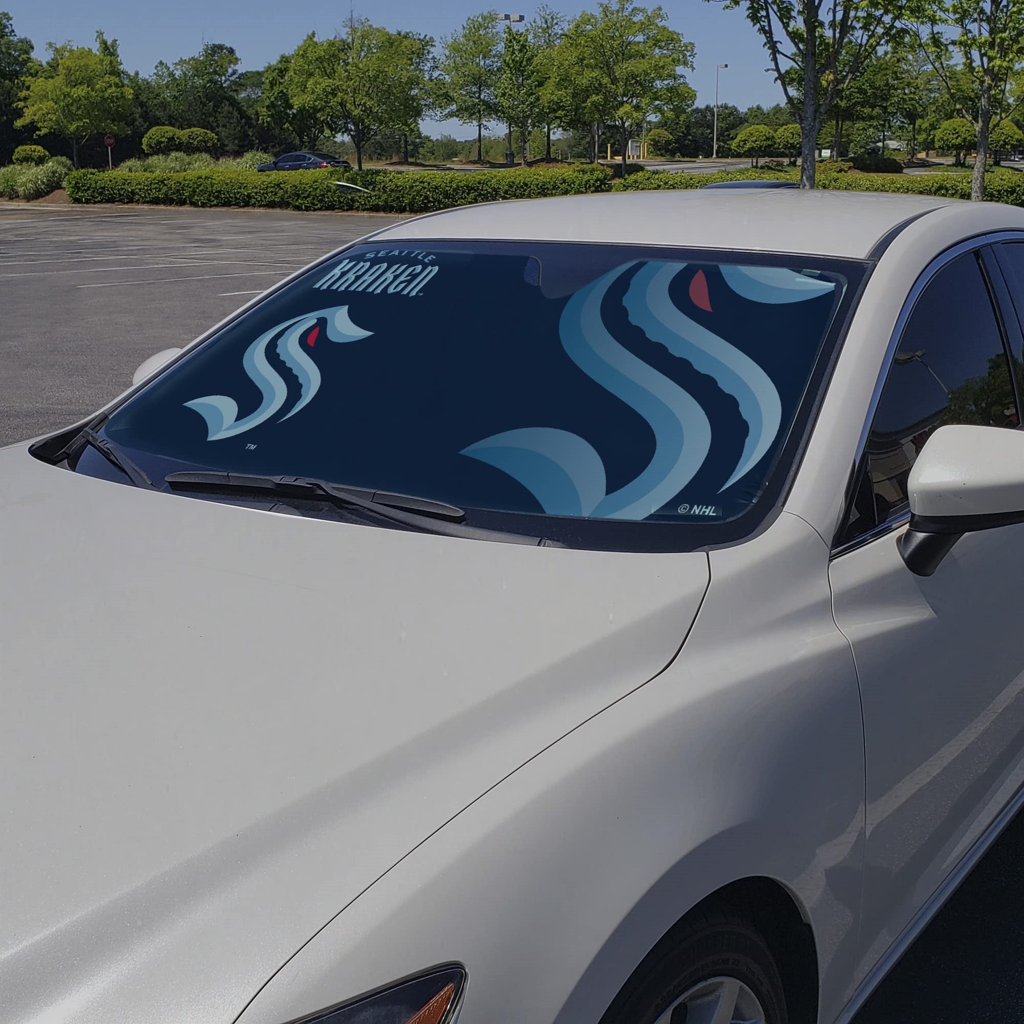 Seattle Kraken Windshield Sun Shade
