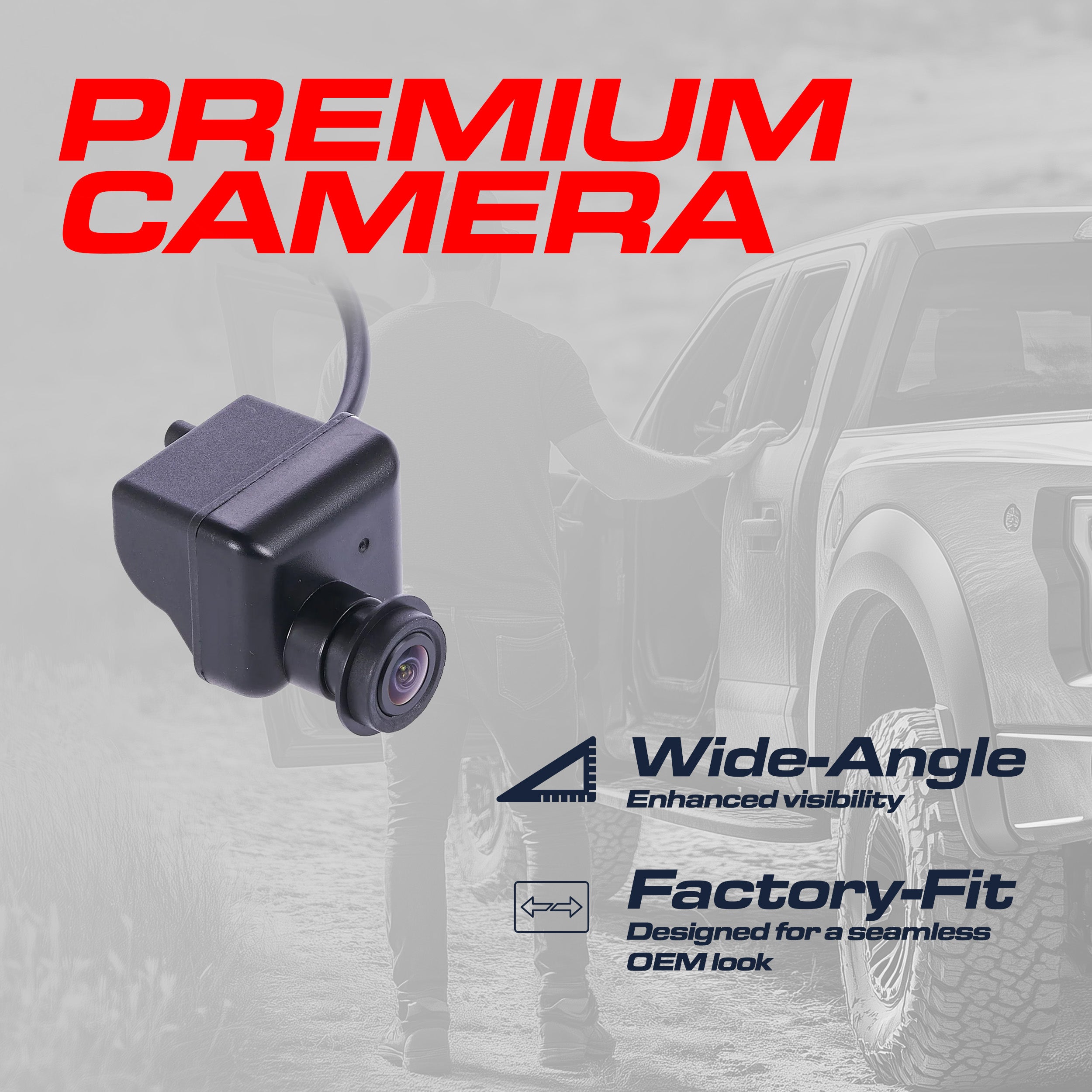 Ford Escape (2009-2012), Escape Hybrid (2009-2012) / Mercury Mariner (2010-2011), Mariner Hybrid (2010) OEM Replacement Backup Camera OE Part # AL8Z-19G490-A