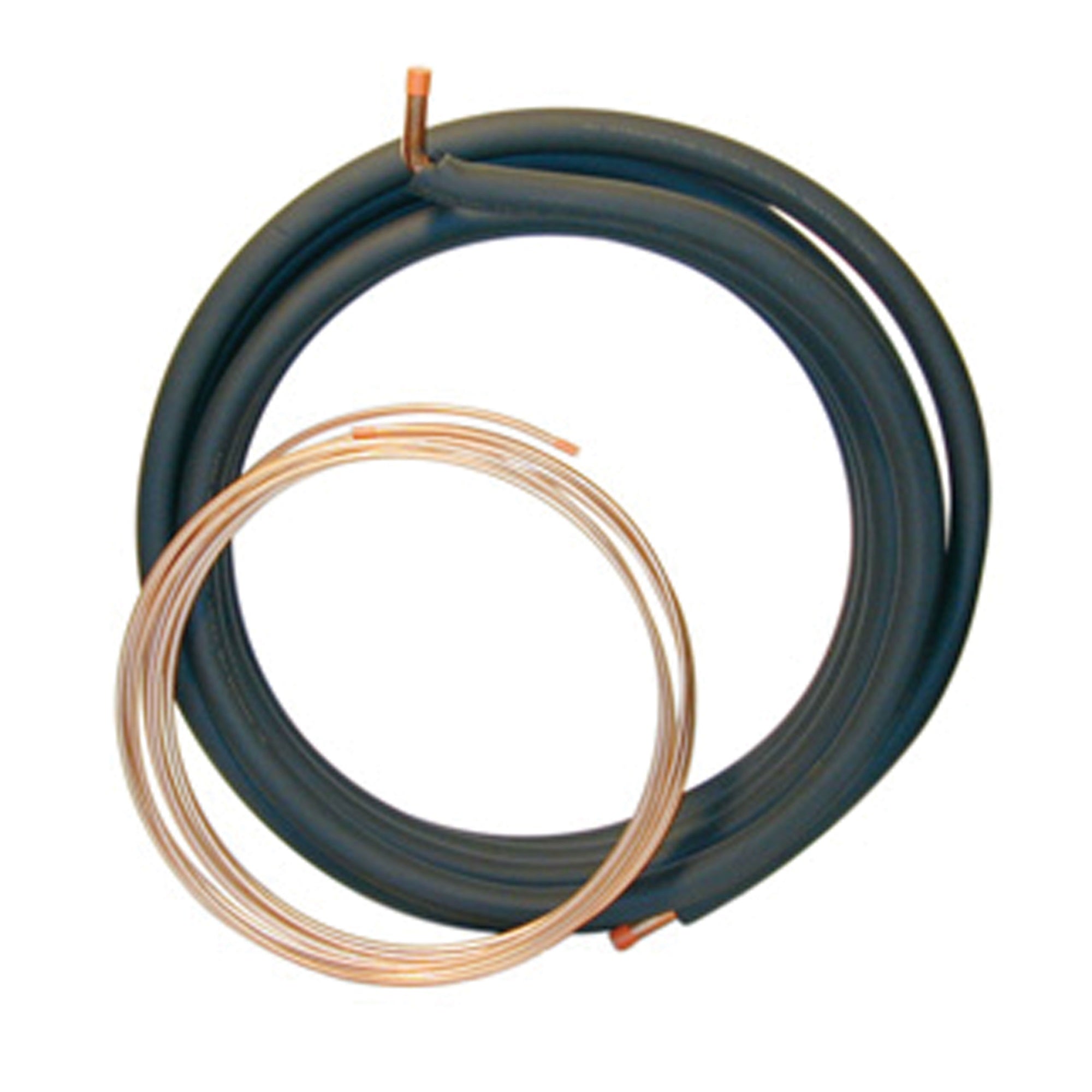 Intertherm 1007395 Pre-Charged Quick Connect Line Set. Dimensions Measure To 3/4'' X 3/8'' X 20'. Line Comes Pre-Charged And Ins