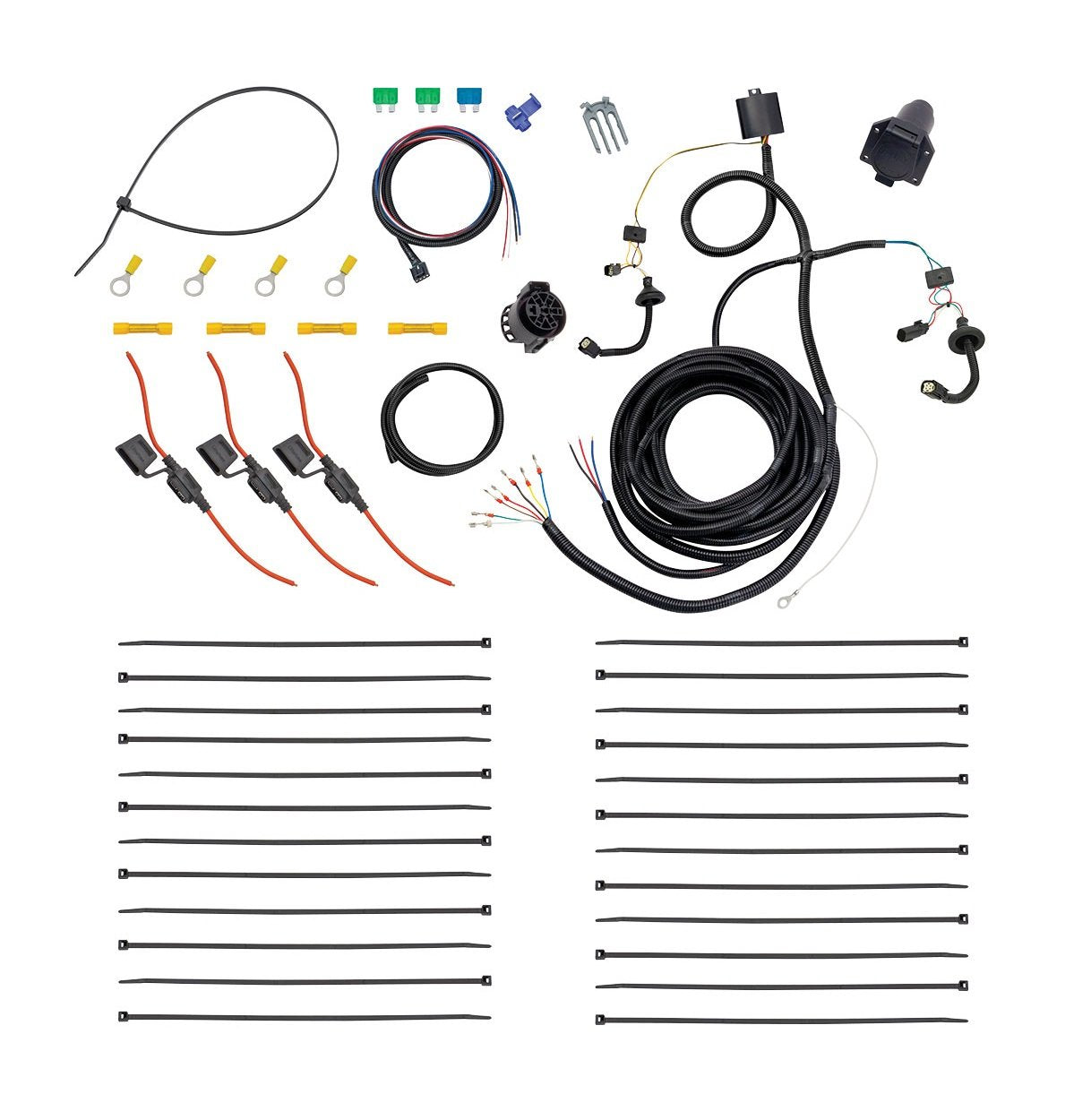 Tekonsha Tow Harness, 7-Way, Compatible With Select Ford Transit-150, Transit-250, Transit-350