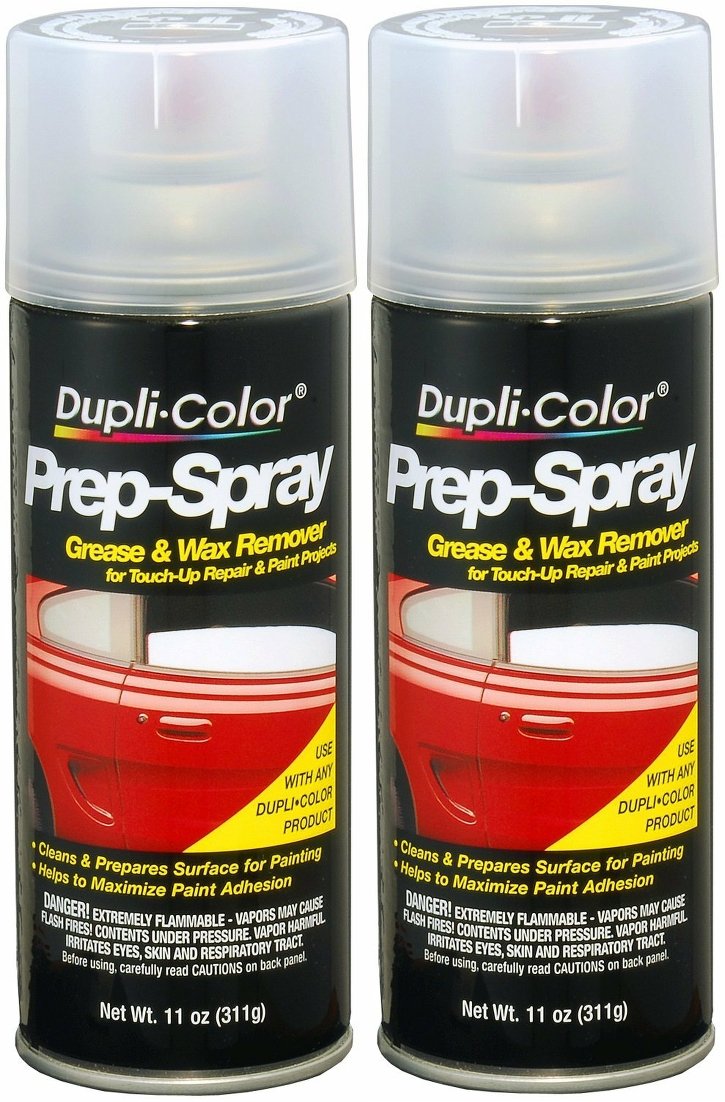 Dupli-Color Ps100 Prep Grease And Wax Remover Prep Spray - 11 Oz - 2 Pack