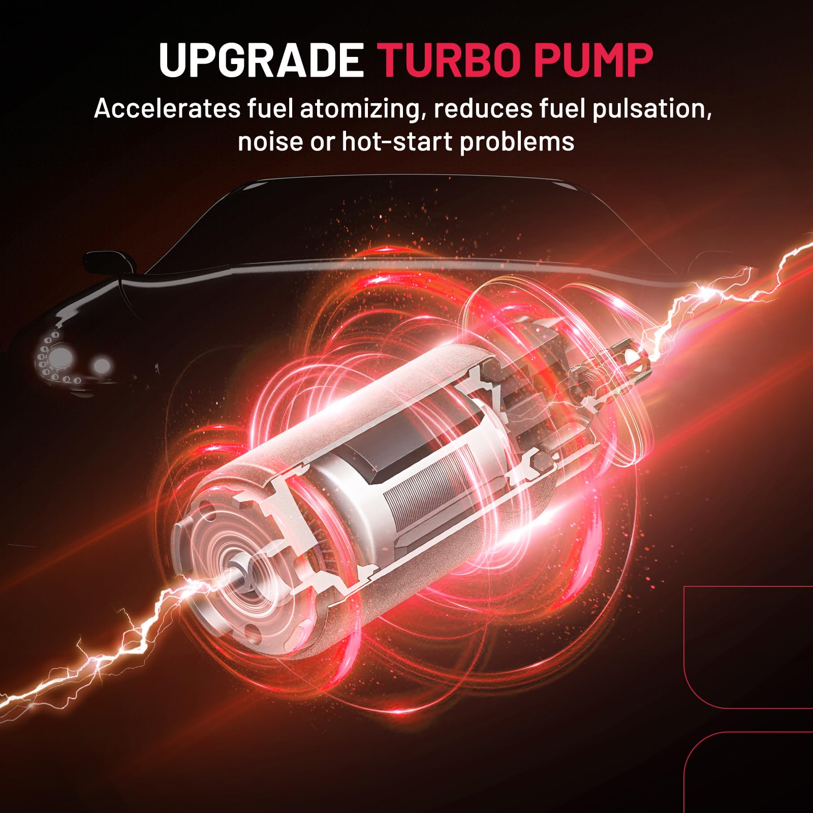 BDFHYK Fuel Pump Module Assembly E2434M Compatible with F-150 V6 4.2L/V8 4.6L/V8 5.4L 2004 2005 2006 2007 2008