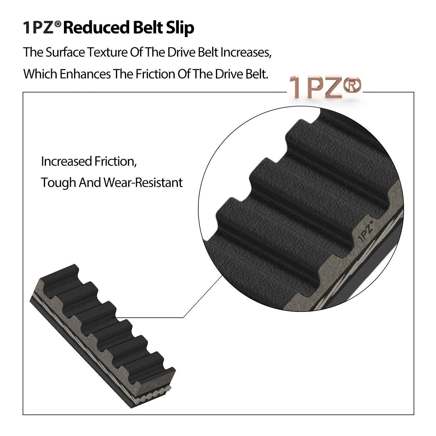1Pz V1P-842 Premium 842-20-30 Cvt Drive Belt Replacement For Gy6 125Cc 150Cc 157Qmj 152Qmi Scooter Atv Quad Wheeler Go Kart Mope