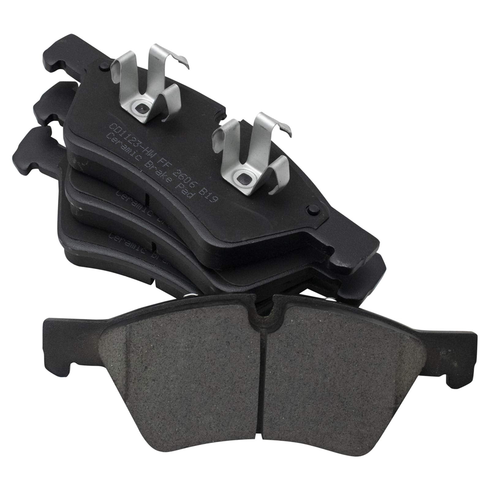 Trq Front Brake Pad & Rotor Kit Compatible With 2006-2012 Mercedes-Benz