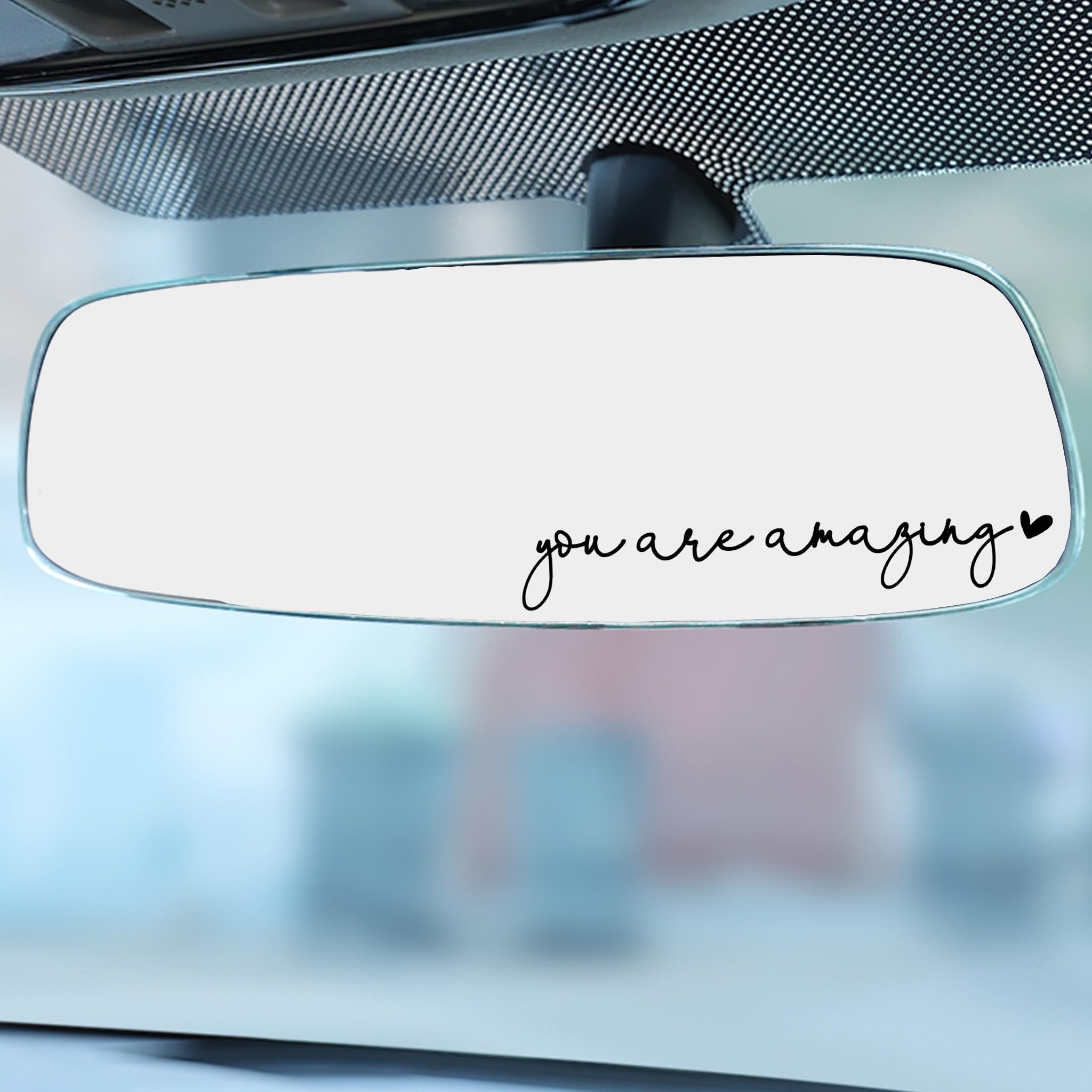 2 X You Are Amazing Vinyl Sticker Mirror Decor Car Decal For Women Affirmation Reminder Sticker For Her New Car Decor Water Bott
