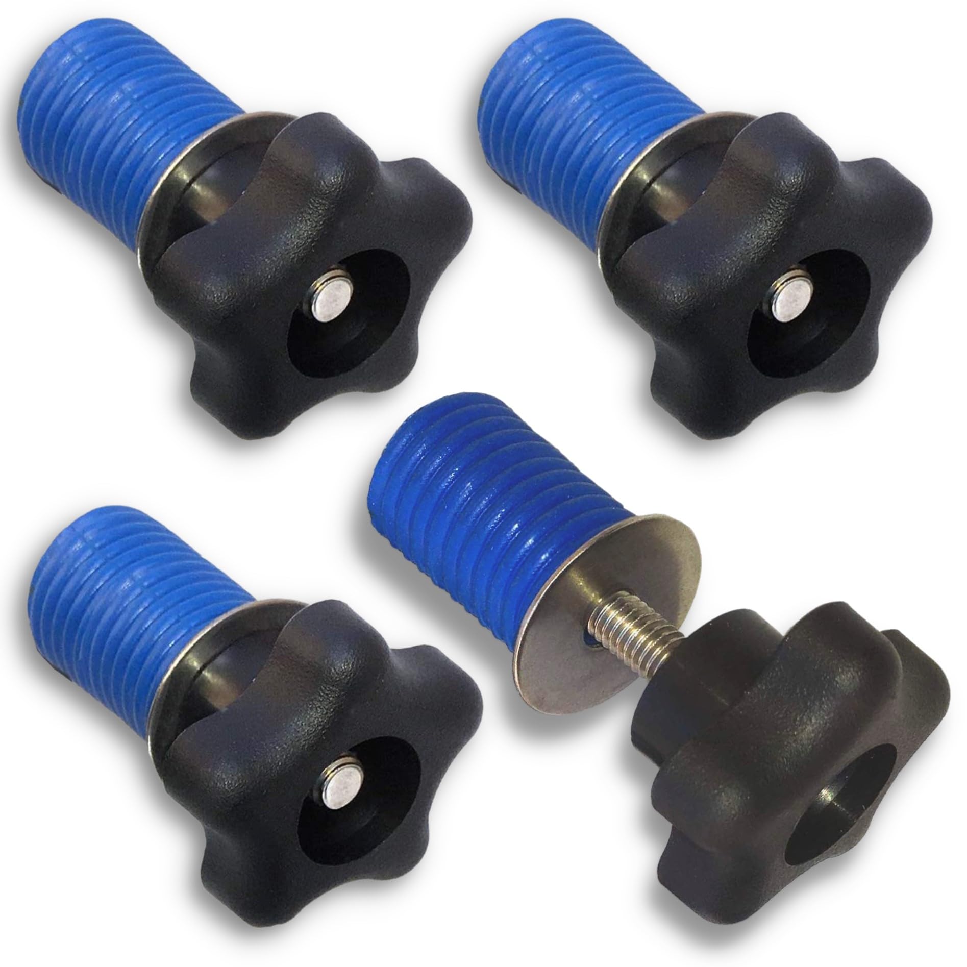 Grippro Atv Anchors To Fit Polaris Lock And Ride Knob Tie Down Anchor Kit - Set Of 4 Knob Anchors Accessories Fits Rzr, Sportsma