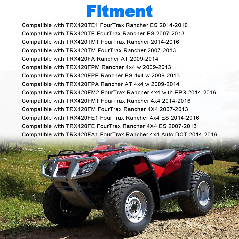 WATERWICH Starter Compatible with Honda Rancher 420 Trx420 trx420fa Trx420fe Trx420fm Trx420fe 2007-2014 Replaces 31200-HP5-601