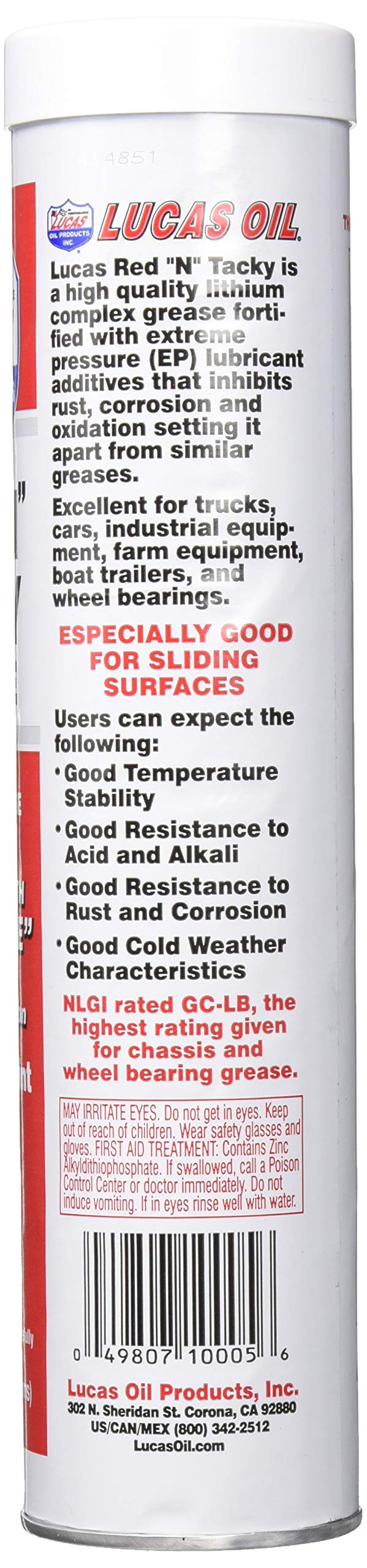 Grease Rd Lithm 14Oz 049807100056