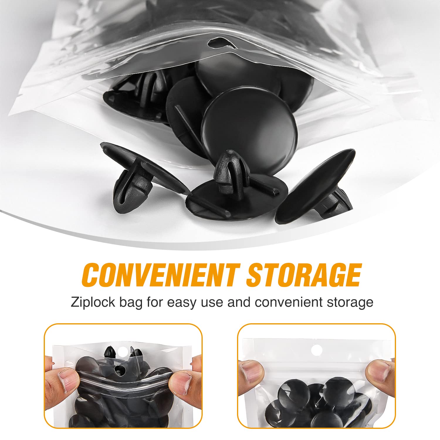 Gooacc 50Pcs Hood Insulation Retainer 7Mm For Toyota 90467-09050 90467-A0003 Gm 88970747 94858509 Lexus Scion