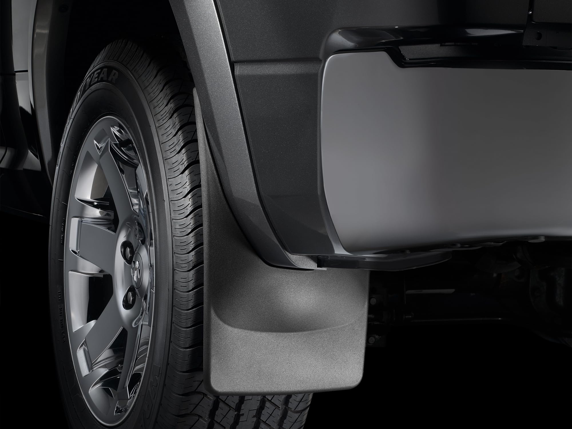 WeatherTech Custom No Drill Splash Guard MudFlaps for Ram Truck 1500, Ram 1500, Ram 1500 Classic, Ram 2500/3500, Ram Truck 1500