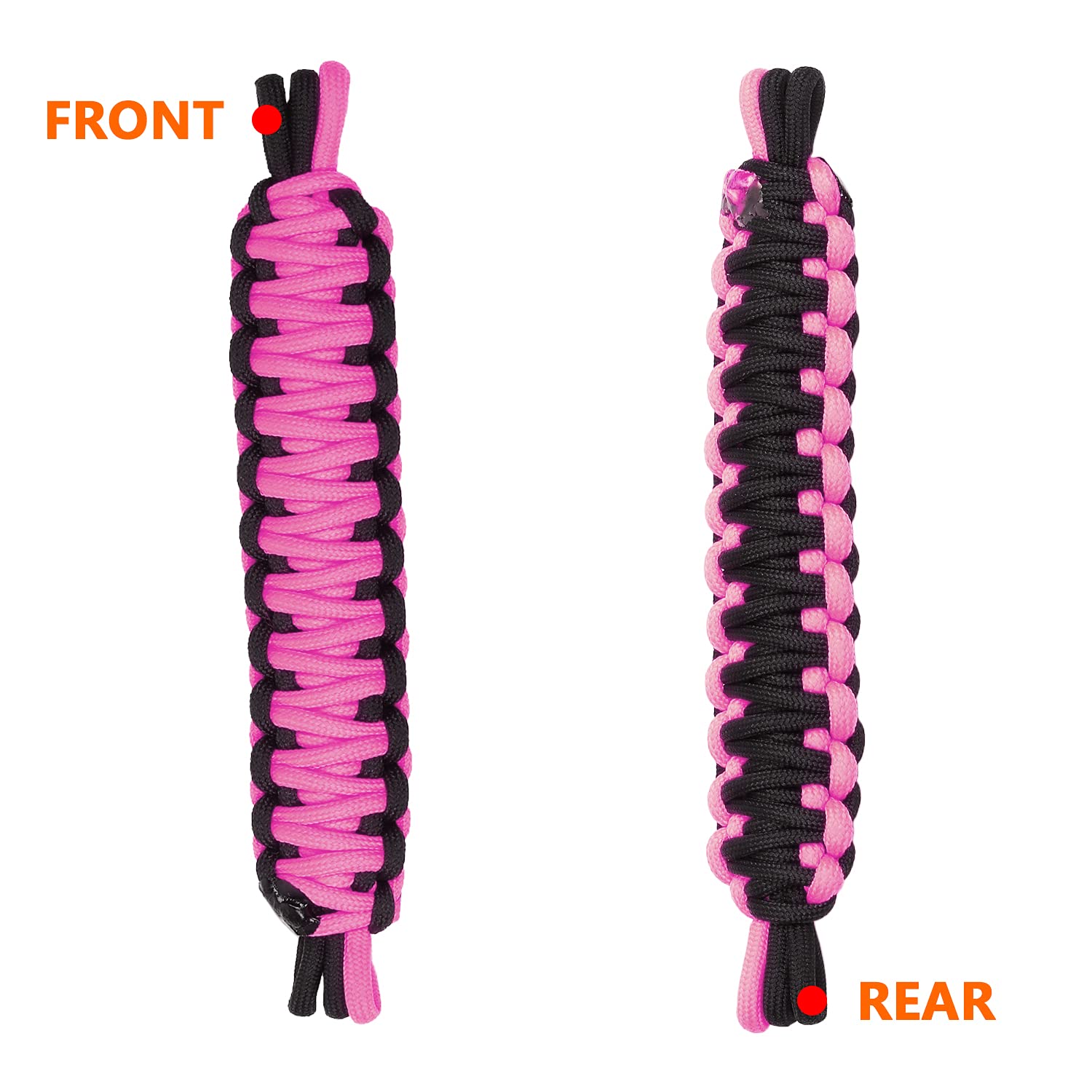 Savadicar Door Limiting Straps Swing Door Check Limiter For 1987-2022 Jeep Wrangler Yj Tj Jk Jku Jl Jlu & Gladiator Jt 2/4 Door, Interior Accessories, Pink