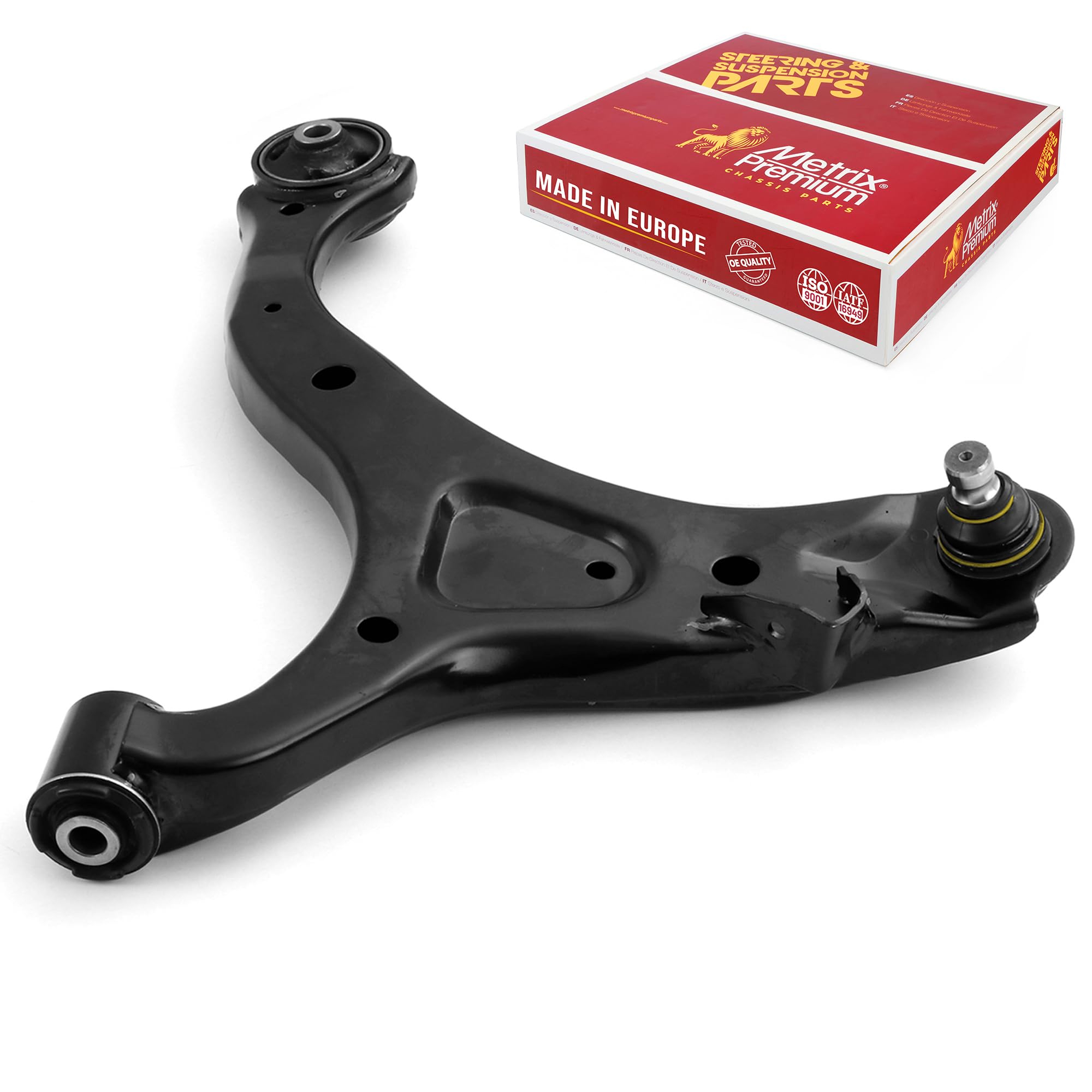 Metrix Premium Chassis Parts - Front Right Lower Control Arm W Ball Joint & Bushing Assembly Fits 2007-2012 Hyundai Santa Fe, 20