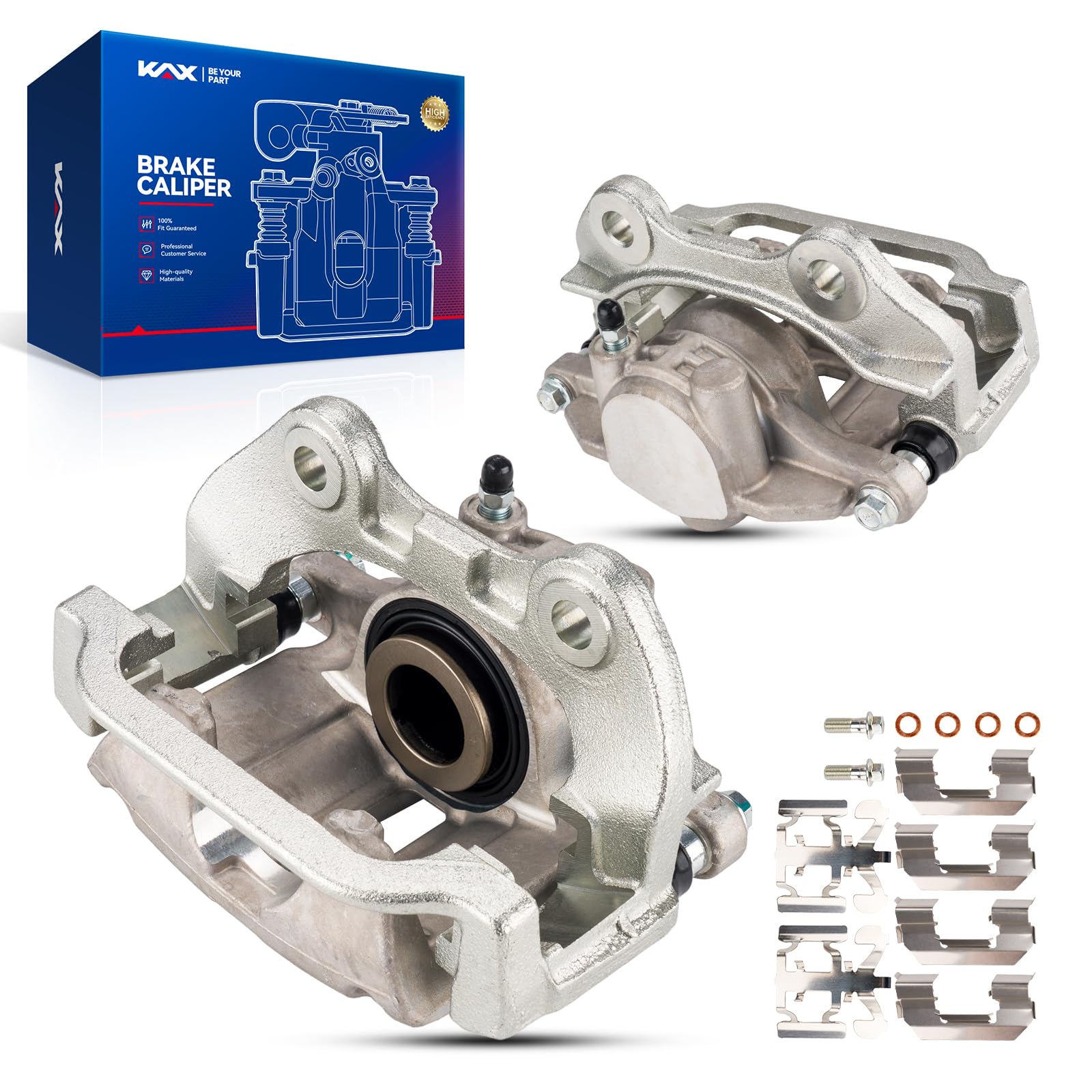 Kax Rear Left Brake Caliper 19B2994A Compatible For Nissan Pathfinder 2005 2006 2007 2008 2009 2010 2011 2012, Replacement Brake