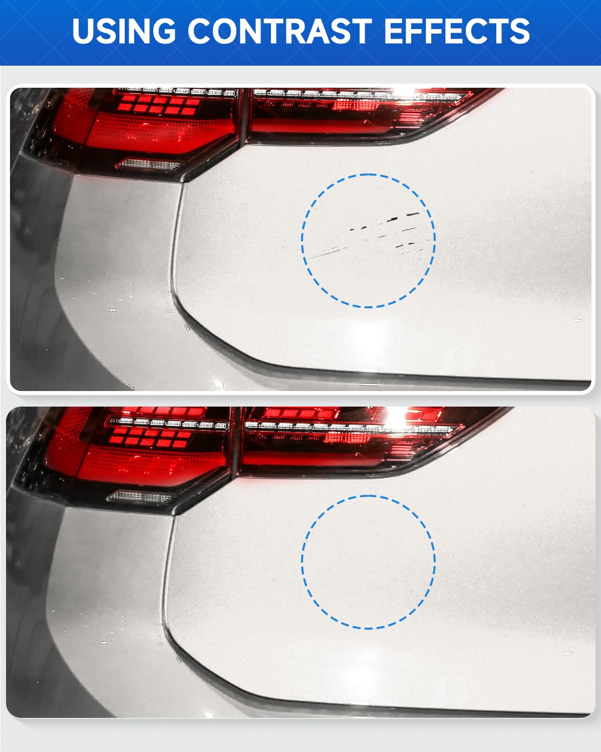 RSACET LP7W/0B Moon Rock Grey (Silver) Metallic Touch Up Paint Compatible with Volkswagen Exact Match Touch Up Paint Car Scratch