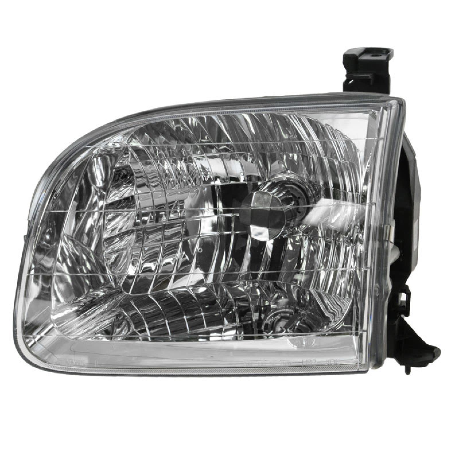 Trq Headlight Assembly Set Headlights Halogen Driver & Passenger Side Compatible With 2001-2005 Toyota Sequoia 2004-2005 Toyota