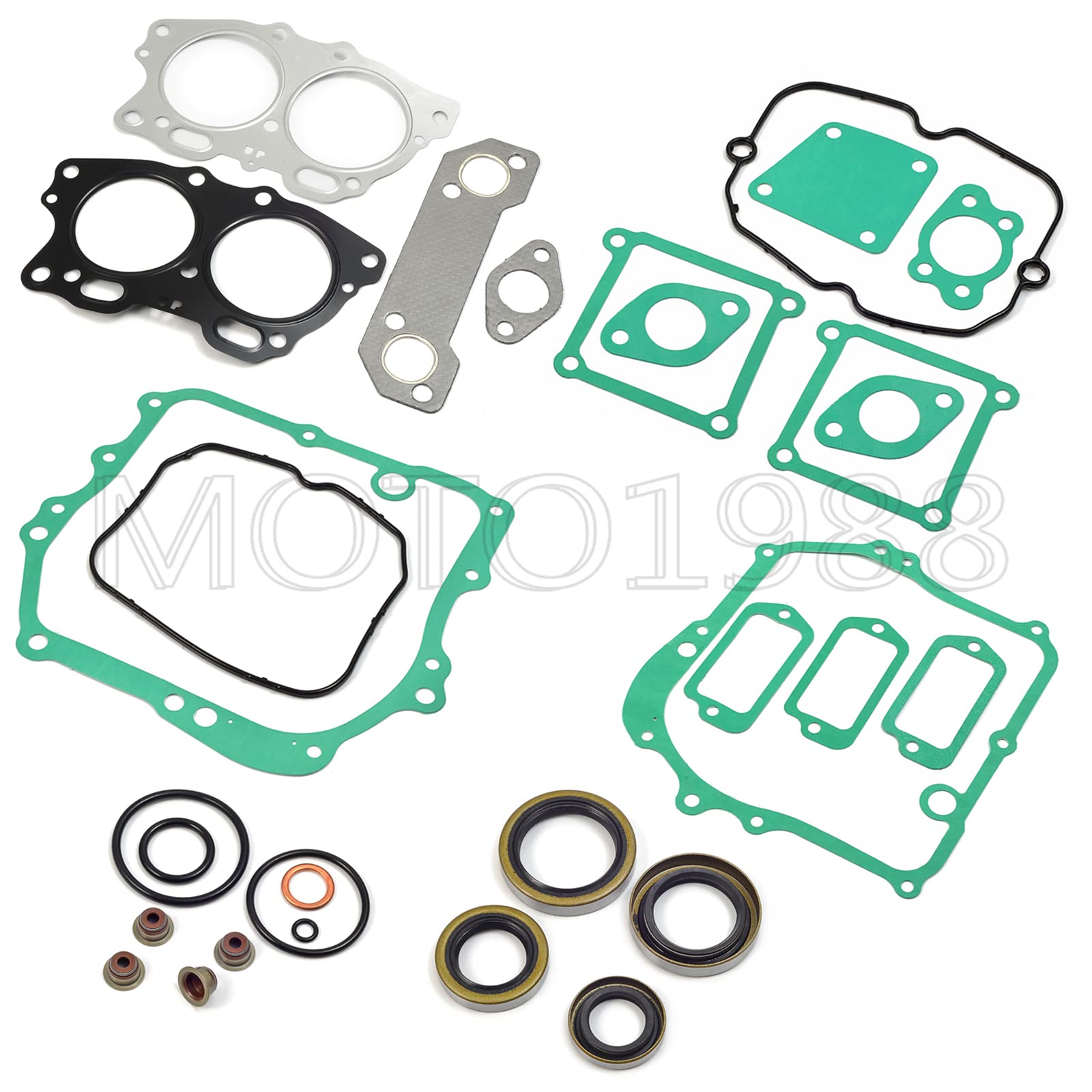 Gasket Seal Rebuild Kit For Ezgo 295Cc 350Cc 4 Cycle Gas Golf Cart 1991-2008 Fuji Robin Engine Pre Mci Inc Mci Breather Gasket
