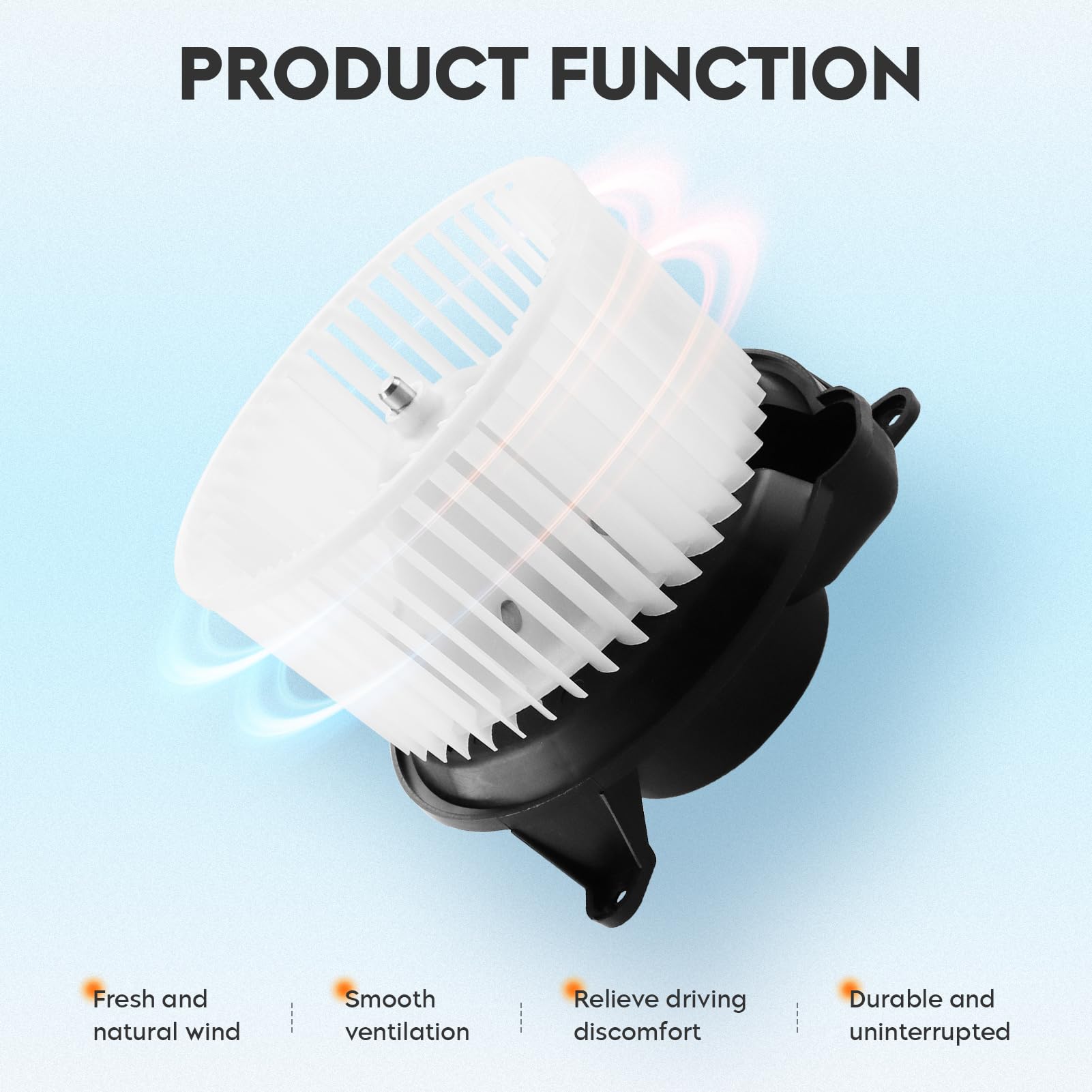 Hvac Blower Motor Assembly 700101 88986838 Heater Blower Motor With Fan Cage For Cadillac Escalade/Chevrolet Avalanche/Gmc Sierr