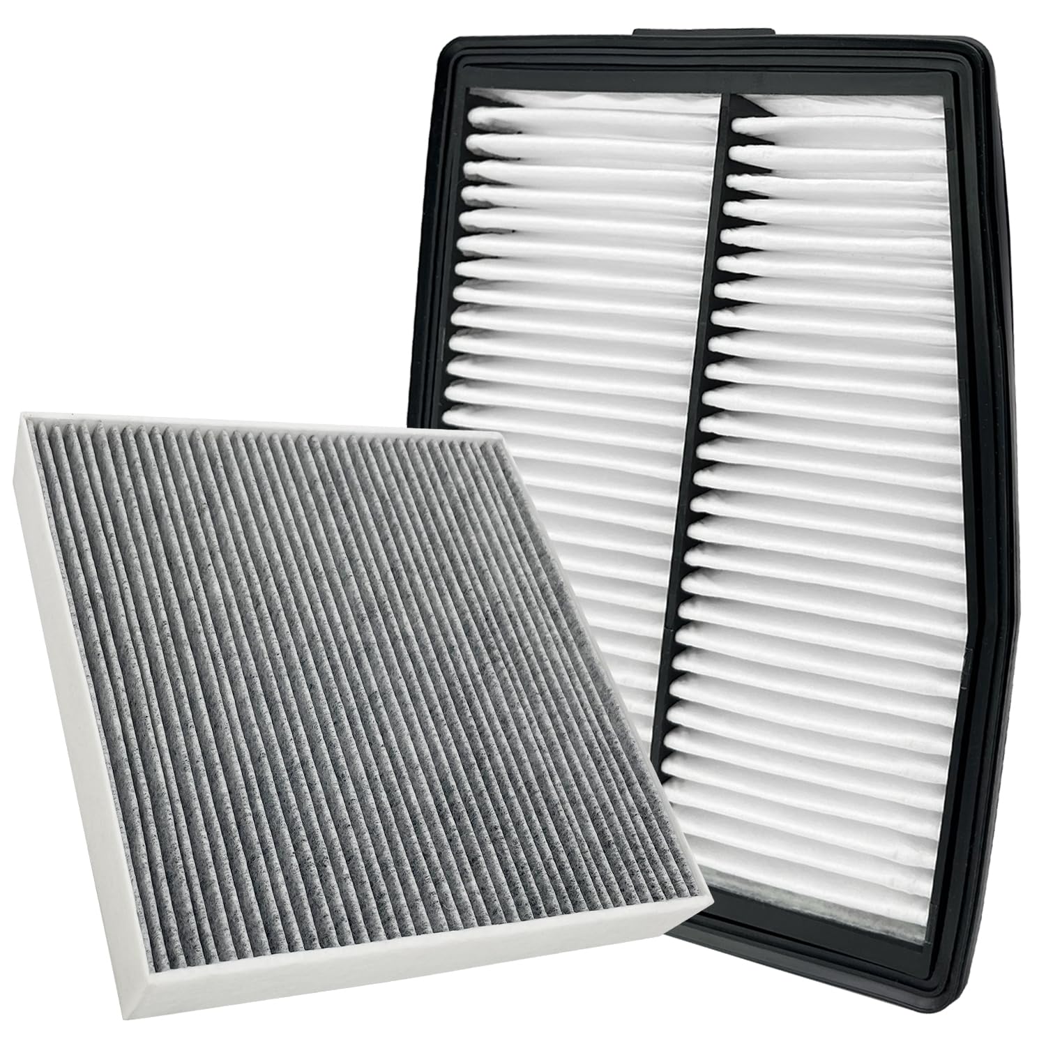JOJOMARK Cabin and Engine Air Filter Set Fits for Sportage Hybrid 2023-2025, Sorento Hybrid 2021-2025, Tucson Hybrid 2022-2025, 