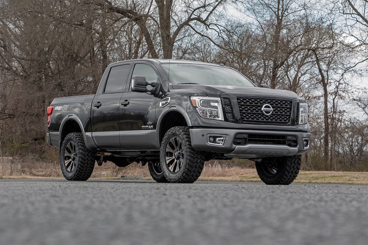 Rough Country 3' Lift Kit W/N3 Shocks For 2004-2024 Nissan Titan - 83430