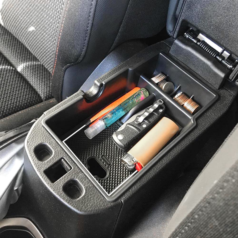 Edbetos Center Console Organizer Tray Compatible With Jeep Renegade Accessories 2015-2019 2020 2021 2022 Armrest Glove Box Secon