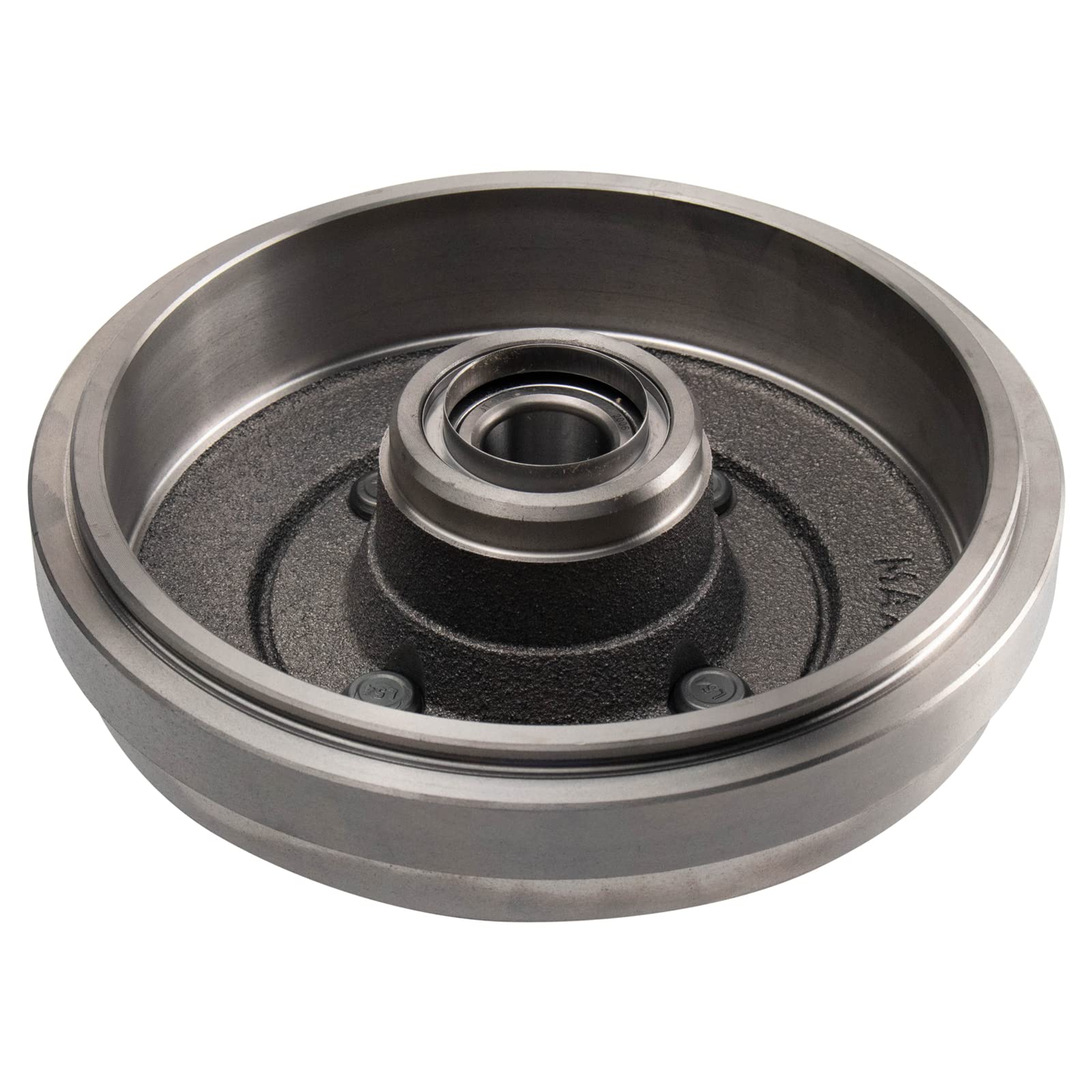 Trq Rear Brake Drum Pair Set Compatible With 2009-2011 Ford Focus