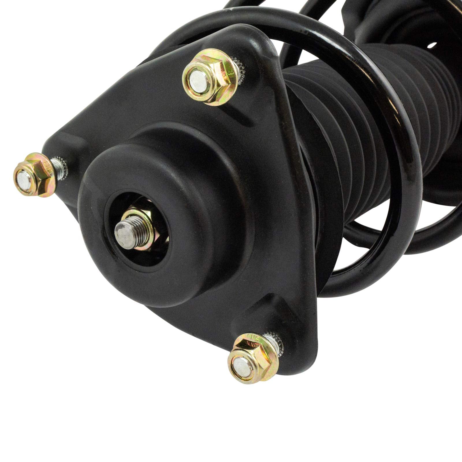 Trq Front And Rear Complete Strut Assembly & Shock Absorber Kit Complete Strut & Coil Spring Assembly Compatible With 2012-2014