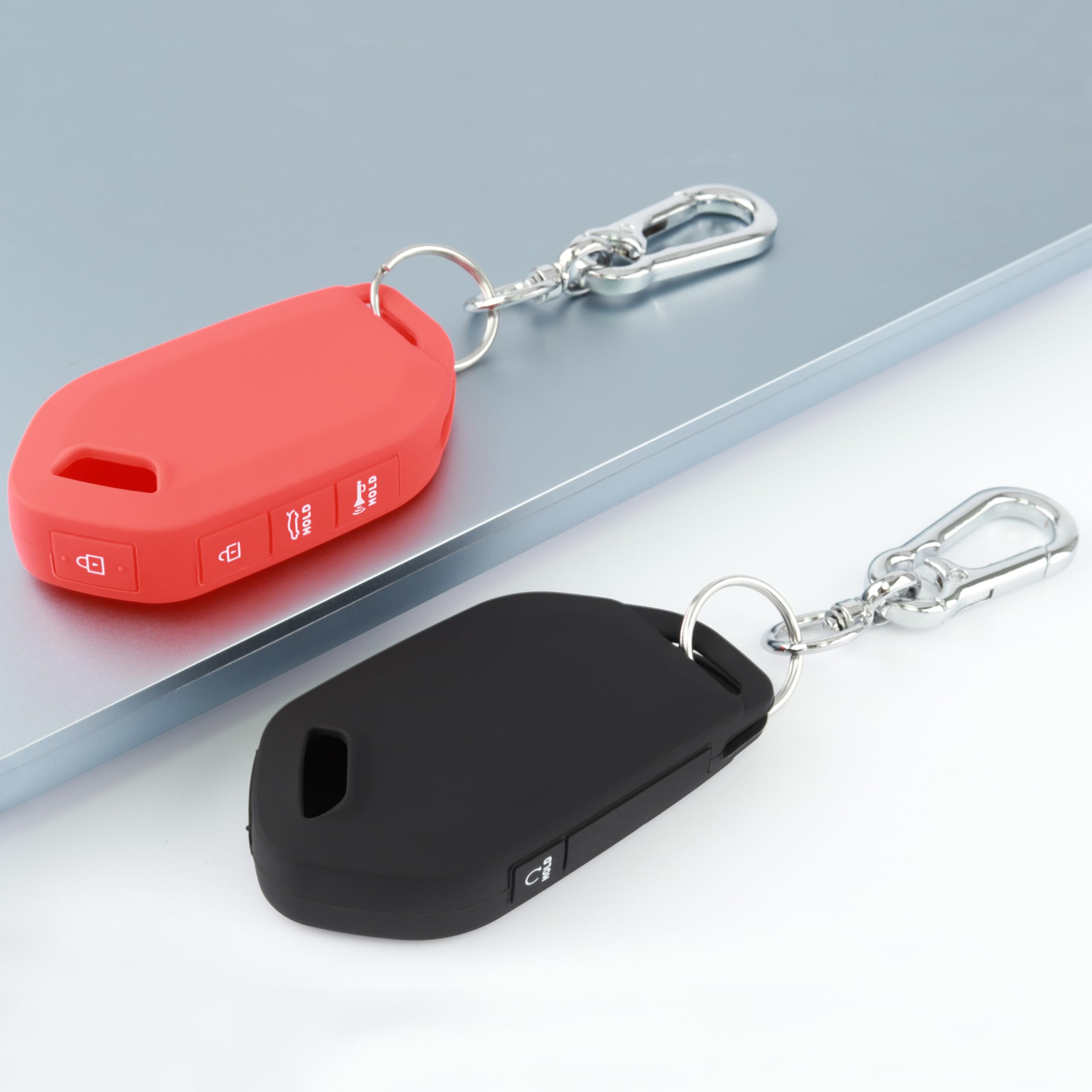 TANDRIVE 5-Button Key Fob Cover for Kia 2026 Sportage / 2025-2026 K4 K5 / 2022-2026 Telluride / 2024-2026 Sorento, Silicone, 2-P