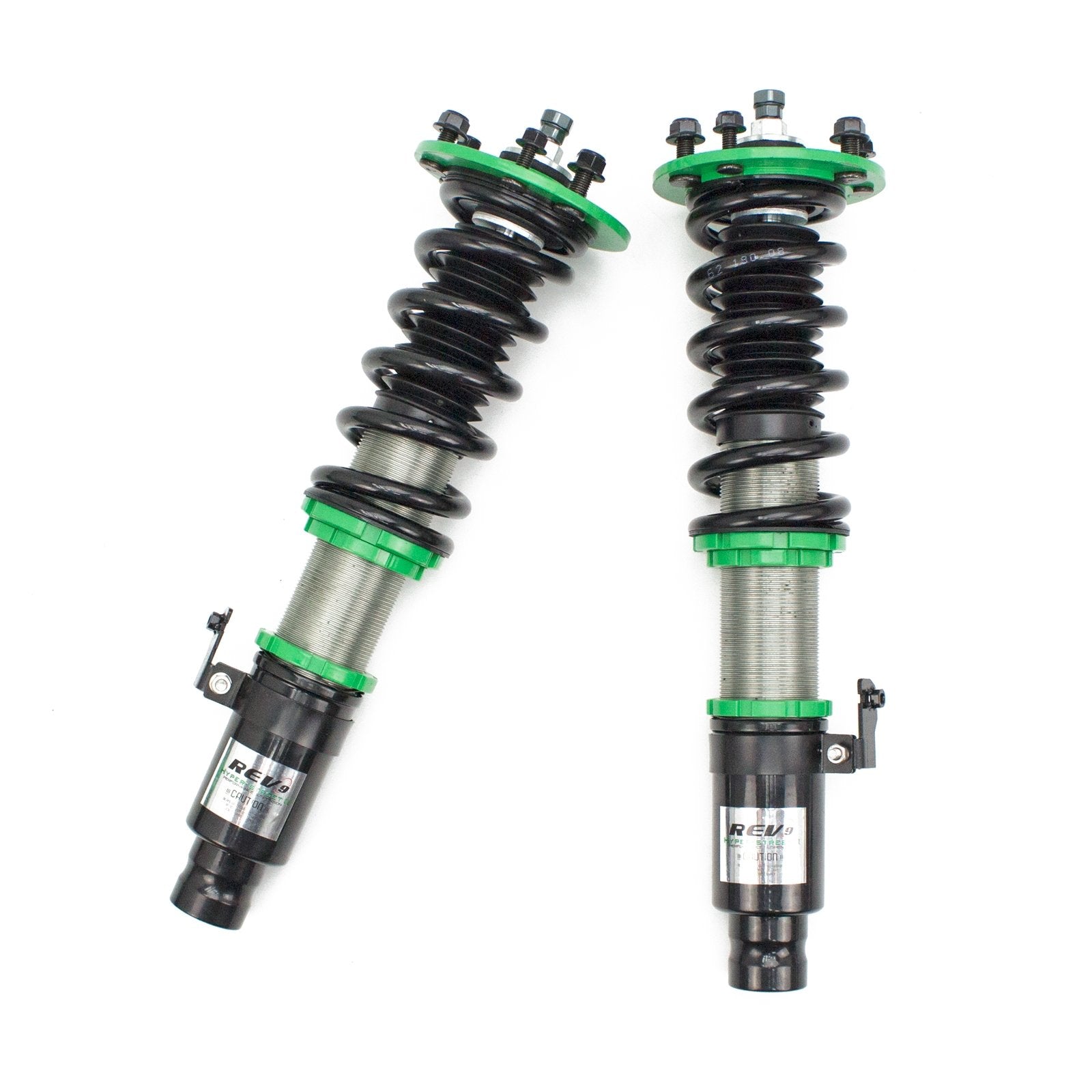 Rev9 R9-Hs2-038_1 Hyper-Street Ii Coilover Suspension Lowering Kit, Mono-Tube Shock W/ 32 Click Rebound Setting, Full Length Adjustable, Compatible With Honda Accord (Cp/Cs) 2008-12