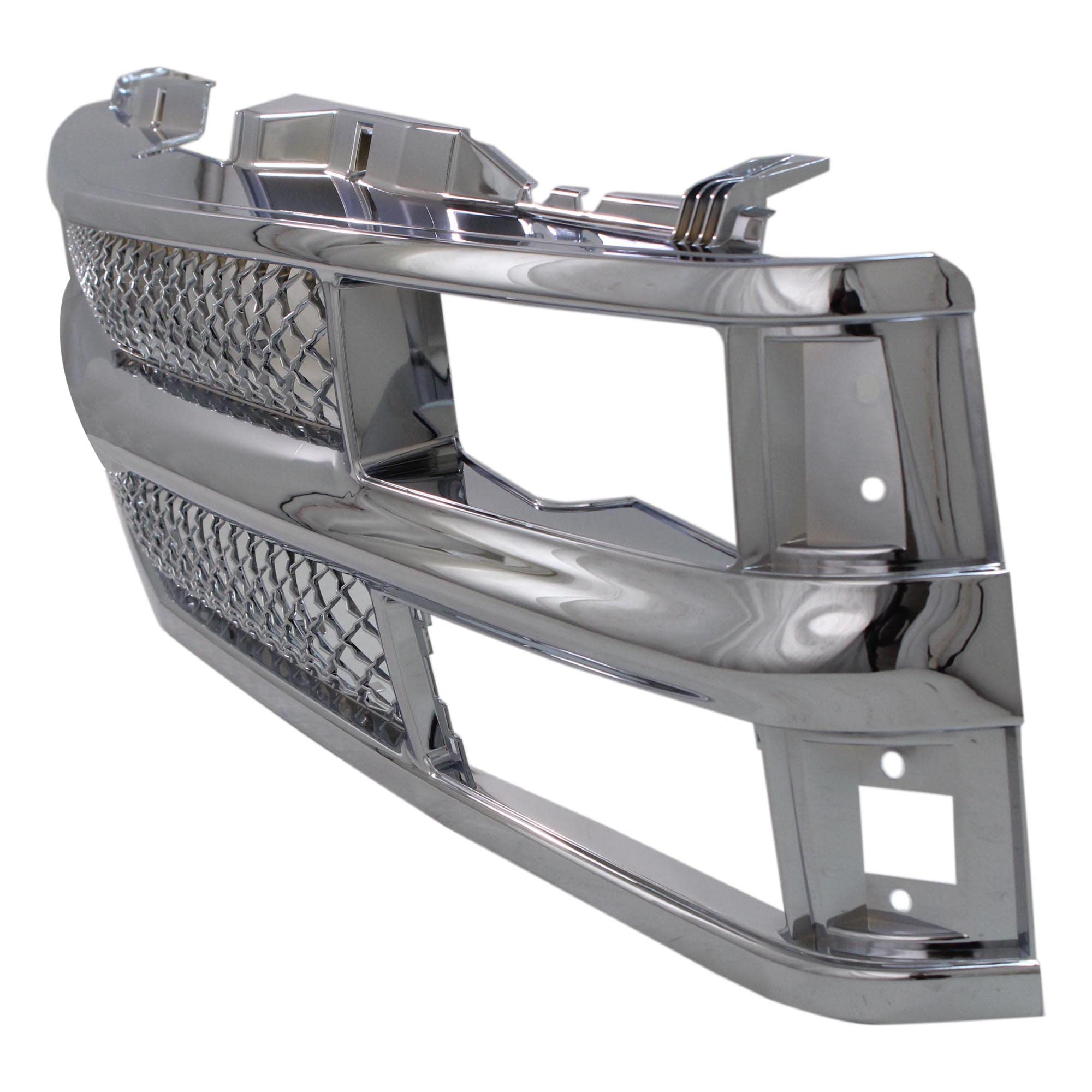 Garage-Pro Grille Assembly Compatible with Chevrolet Tahoe 1995-1999, C1500 & K1500 1994-1999, C2500 & K2500 1994-2000, Chrome S