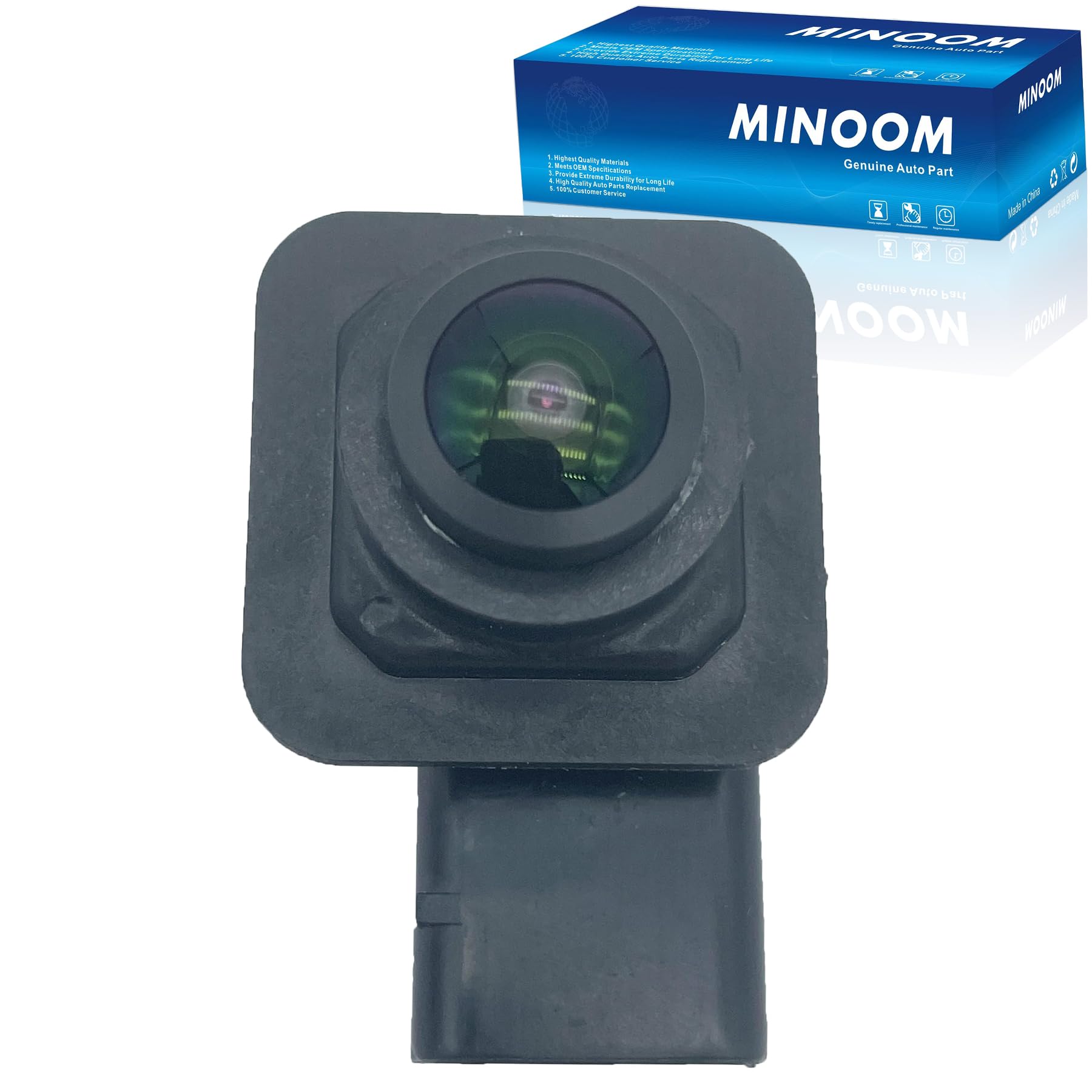 Minoom Dk62-19G490-Ae Rear View Backup Parking Camera Replacement For Range Rover Sport L494 Jaguar F 2013 2014 2015 2016 Part N