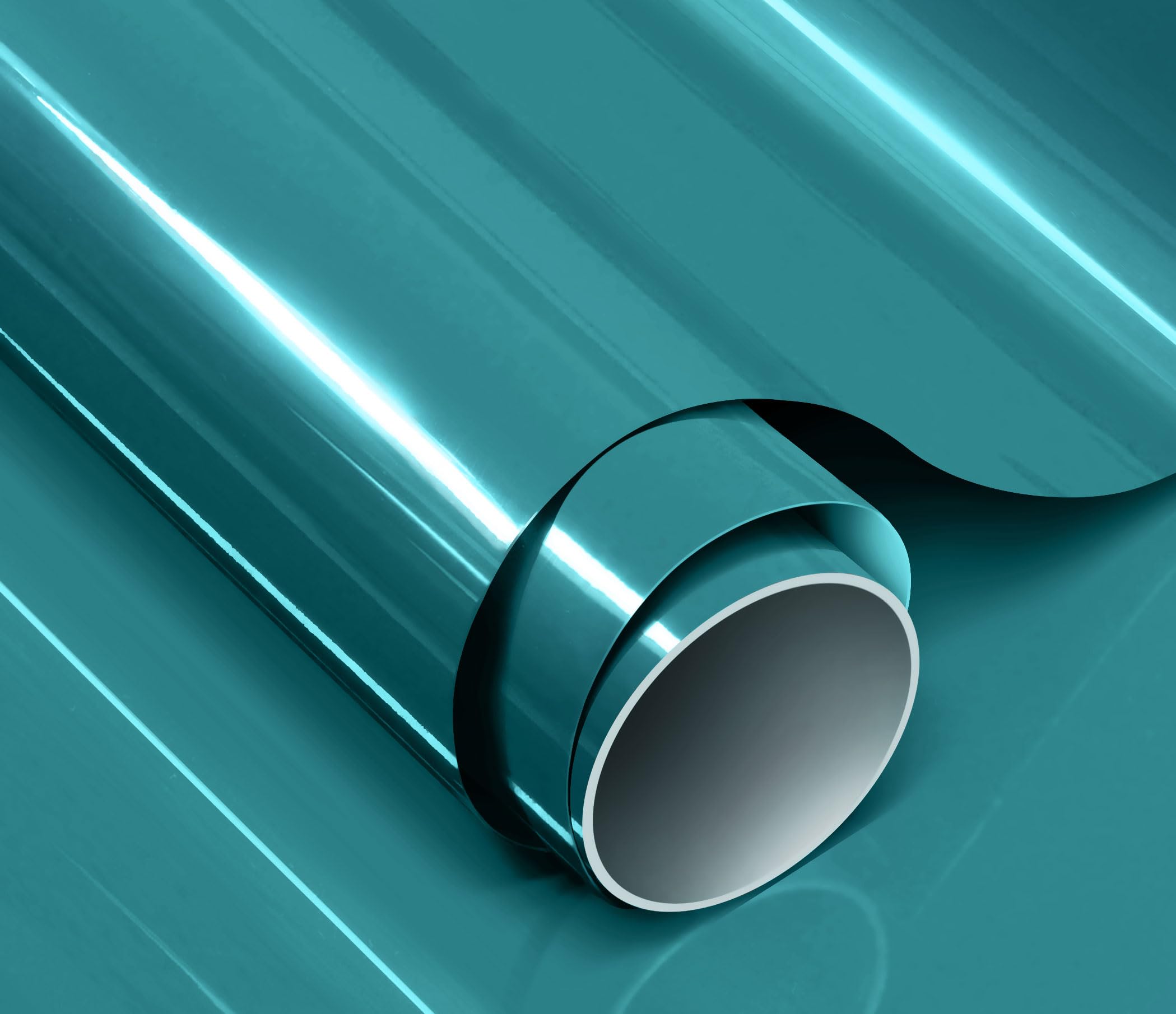 VViViD ColorFusion PPF Vinyl Car Wrap - Gloss Miami Lagoon Blue, 20ft x 5ft, Dry Apply