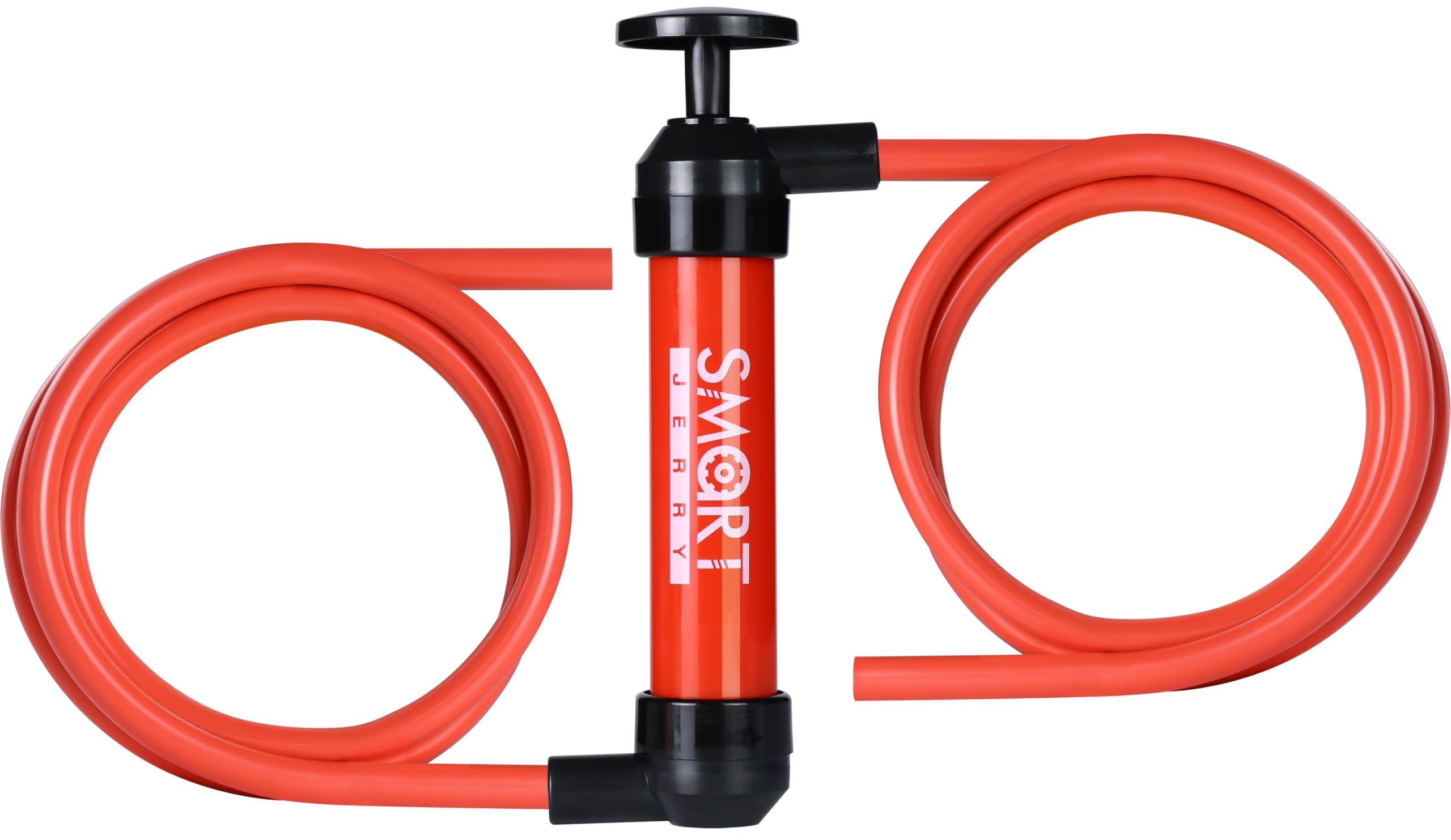 SMART JERRY - Fluid Transfer Pump Automotive, Oil Transfer Pump, Hand Pump Siphon, Multi-Use Hand Fuel Pump for Gas Oil and Liqu