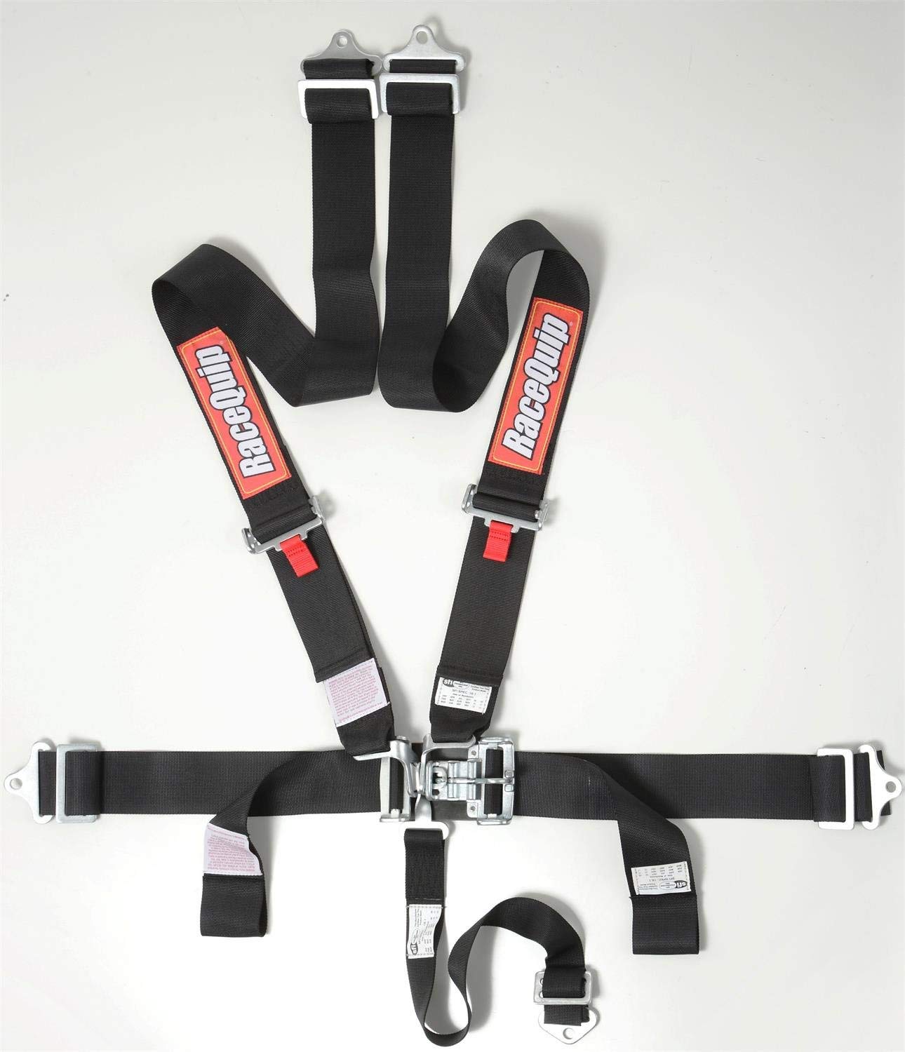 Racequip 711001 Racing Harness Sfi 16.1 Certified Black