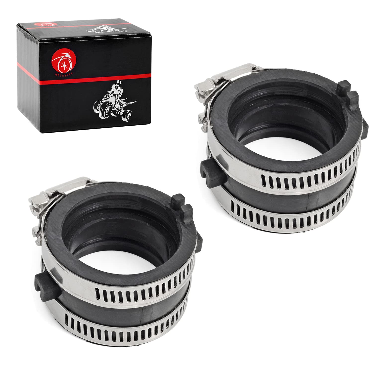 MOTO1988 Intake Manifold Boots For HONDA Shadow VLX 600 VT600 C CD 1988-1998 Shadow Spirit 750 VT750DC 2001-2007 Shadow ACE 750 
