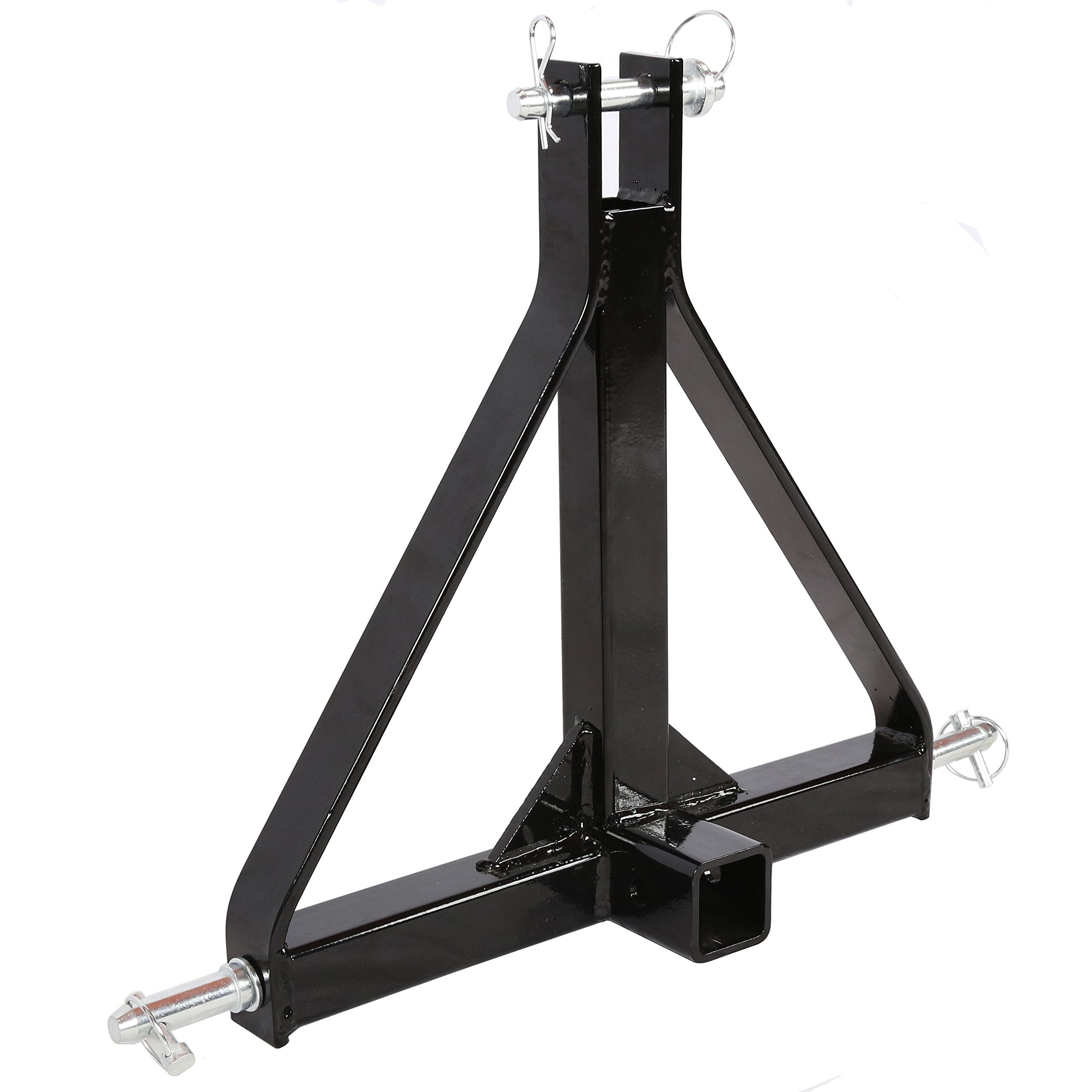 7Blacksmith 3 Point 2 Receiver Trailer Hitch Category 1 Tractor Tow Drawbar Adapter For Bx Kubota, John Deere, Lm25H Wlm Tractor, Nortrac, Kioti, Yanmar, Cat