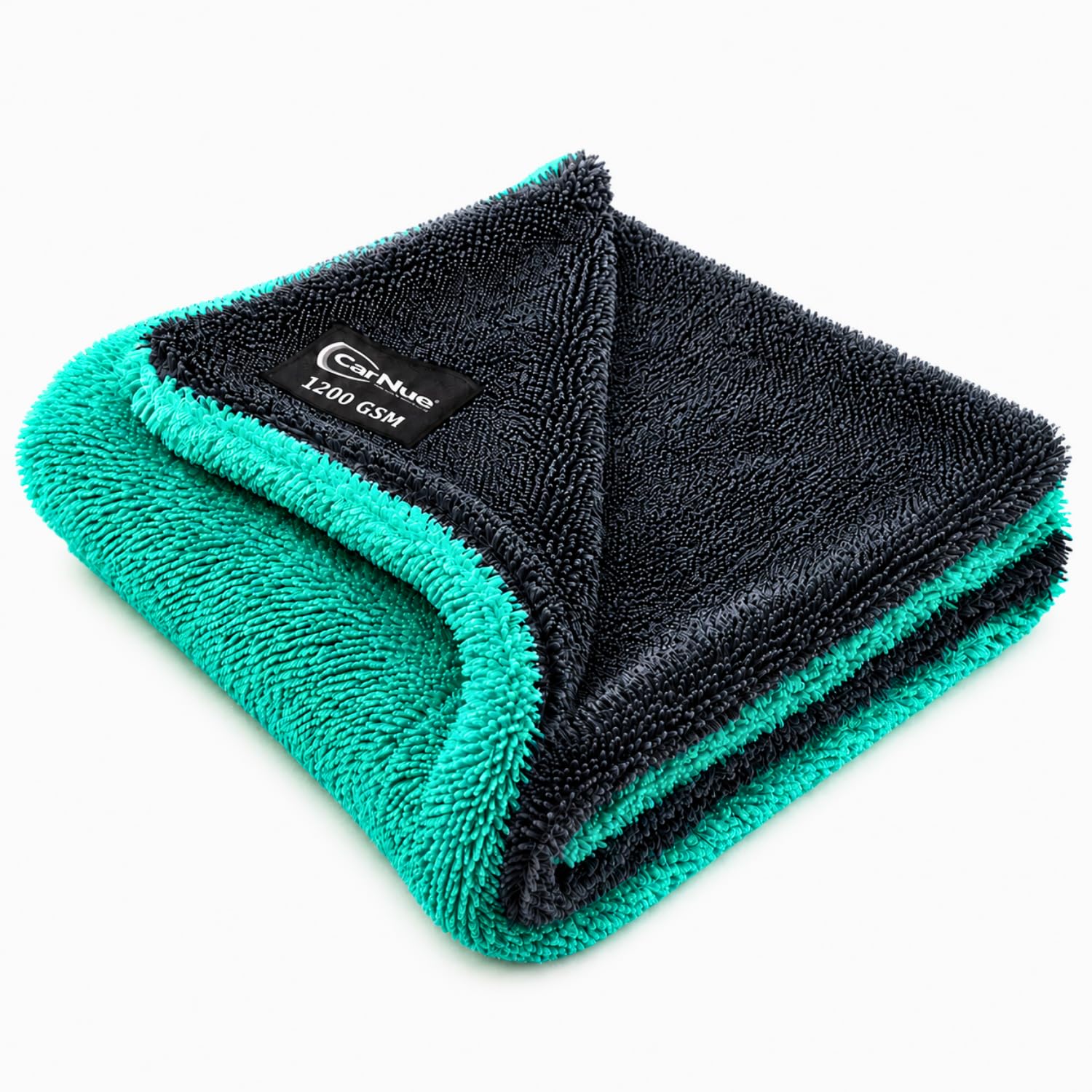 CARNUE 1200 GSM Twisted Loop Microfiber Car Drying Towel | Ultra Absorbent Microfiber Cloth, Lint & StreakFree & ScratchFree |