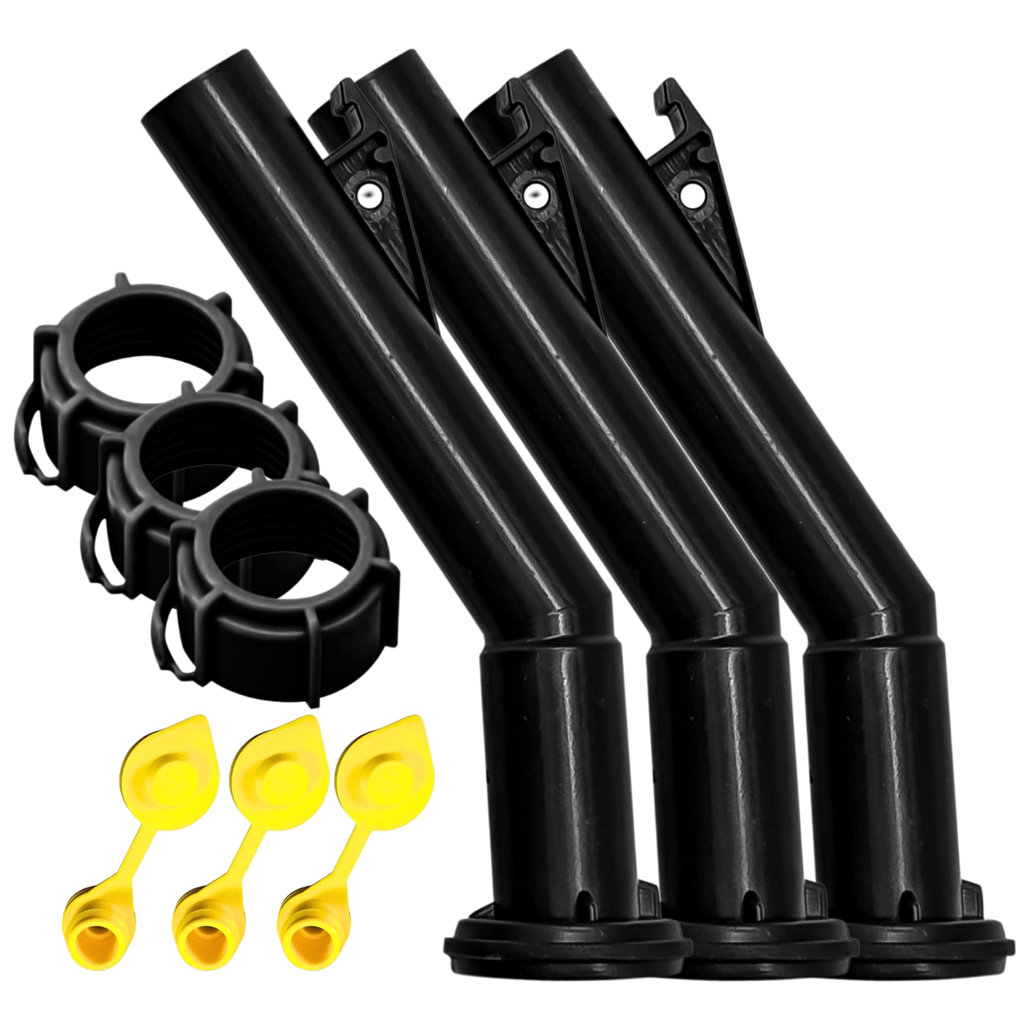 Mr Yellow Cap Gas Can Spout Replacement For ?????? ?????????? ?????????? ???????????????????? ???????? - 3 Can Nozzle, 3 Thread 