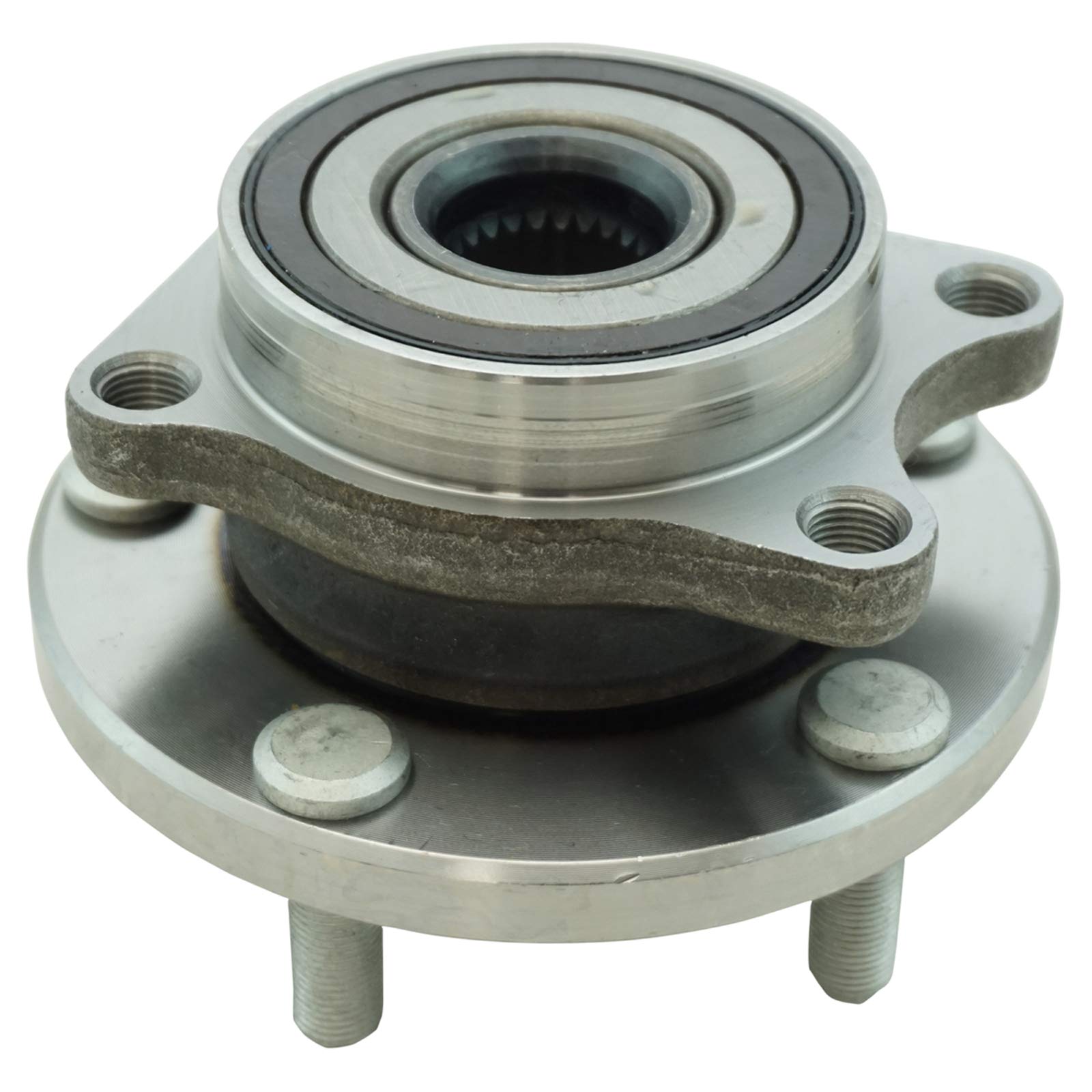 Trq Front Left Right Wheel Hub Bearing Assembly Driver Passenger Side Compatible With 2006-2007 Subaru B9 Tribeca 2008-2014 Trib