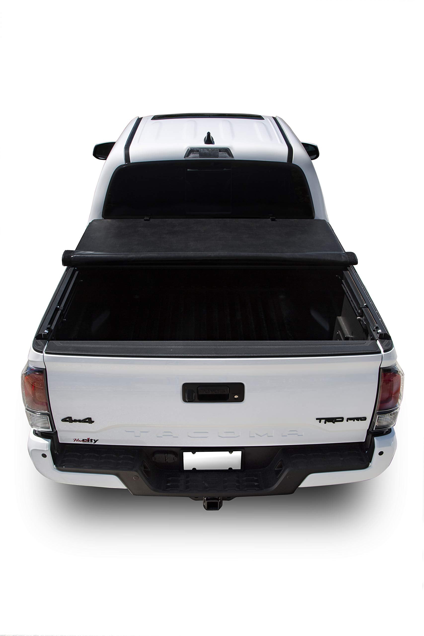 Leer Rollitup | Fits 2016-2023 Toyota Tacoma With 52'' Bed With Track (Short Bed) | Soft Roll Up Truck Bed Tonneau Cover | 4R286