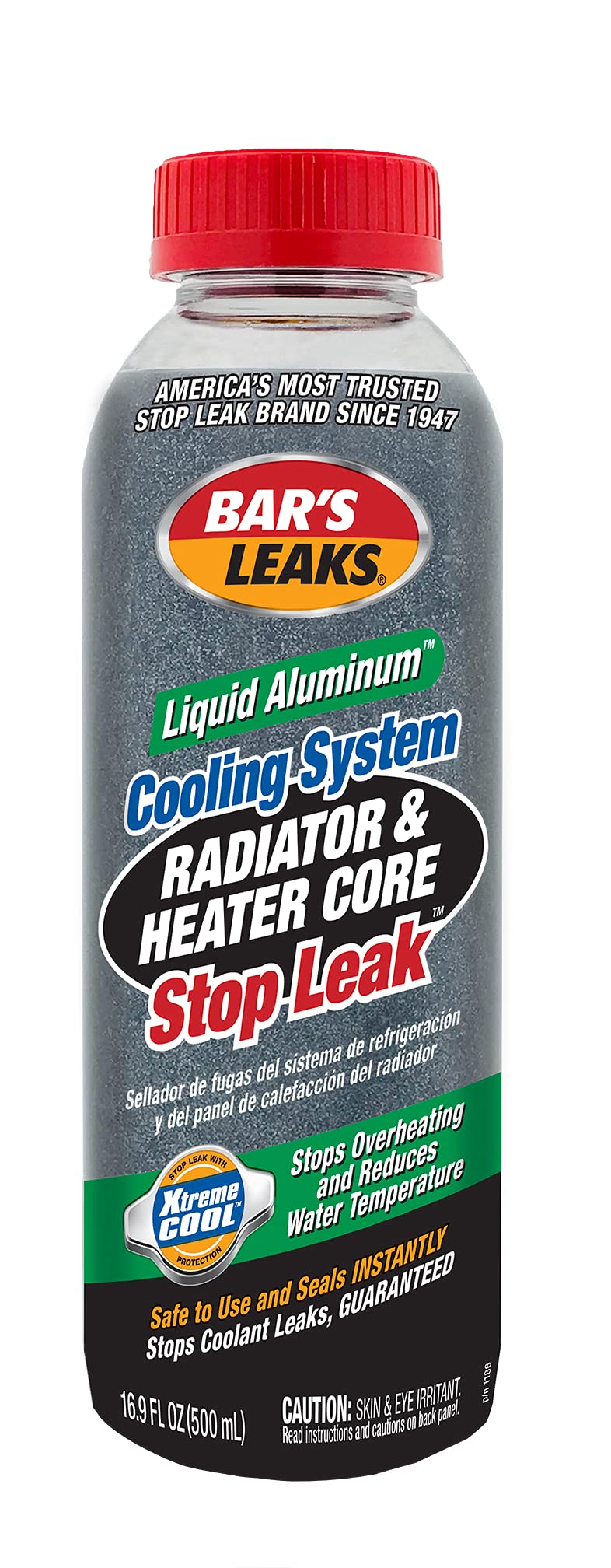 Bars Leaks 1186 Liquid Aluminum Stop Leak  16.9 oz