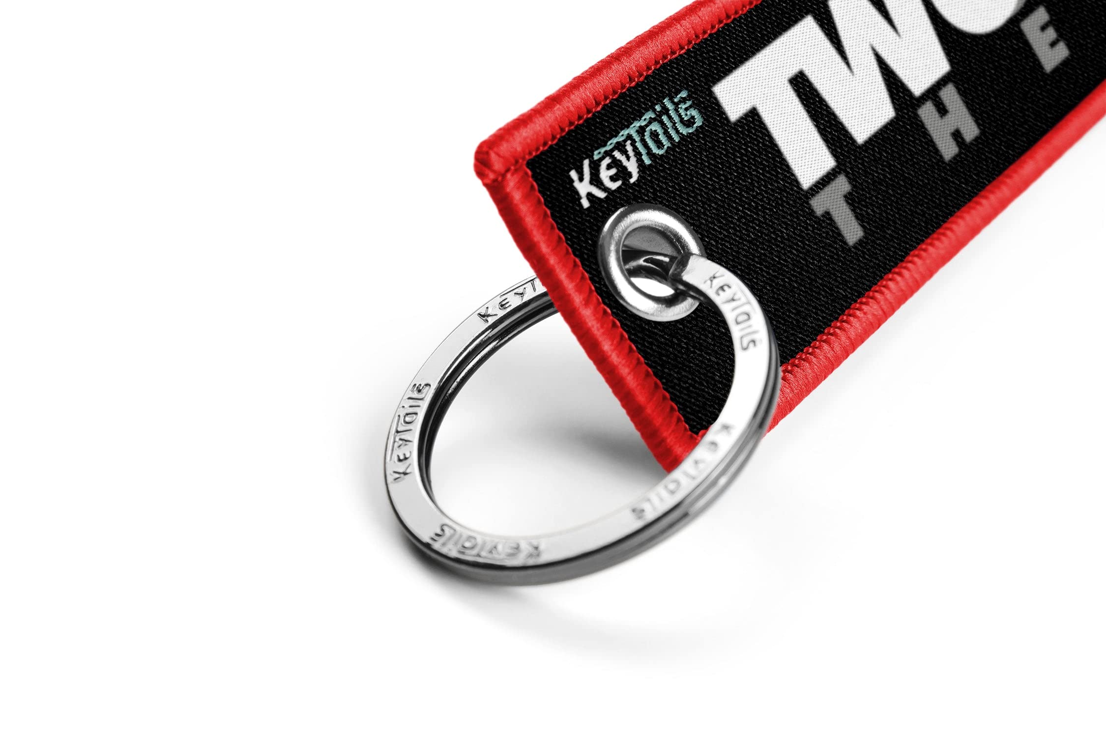 Keytails Keychains, Premium Quality Key Tag For Motorcycle, Scooter, Atv, Utv [Two Wheel Therapy]