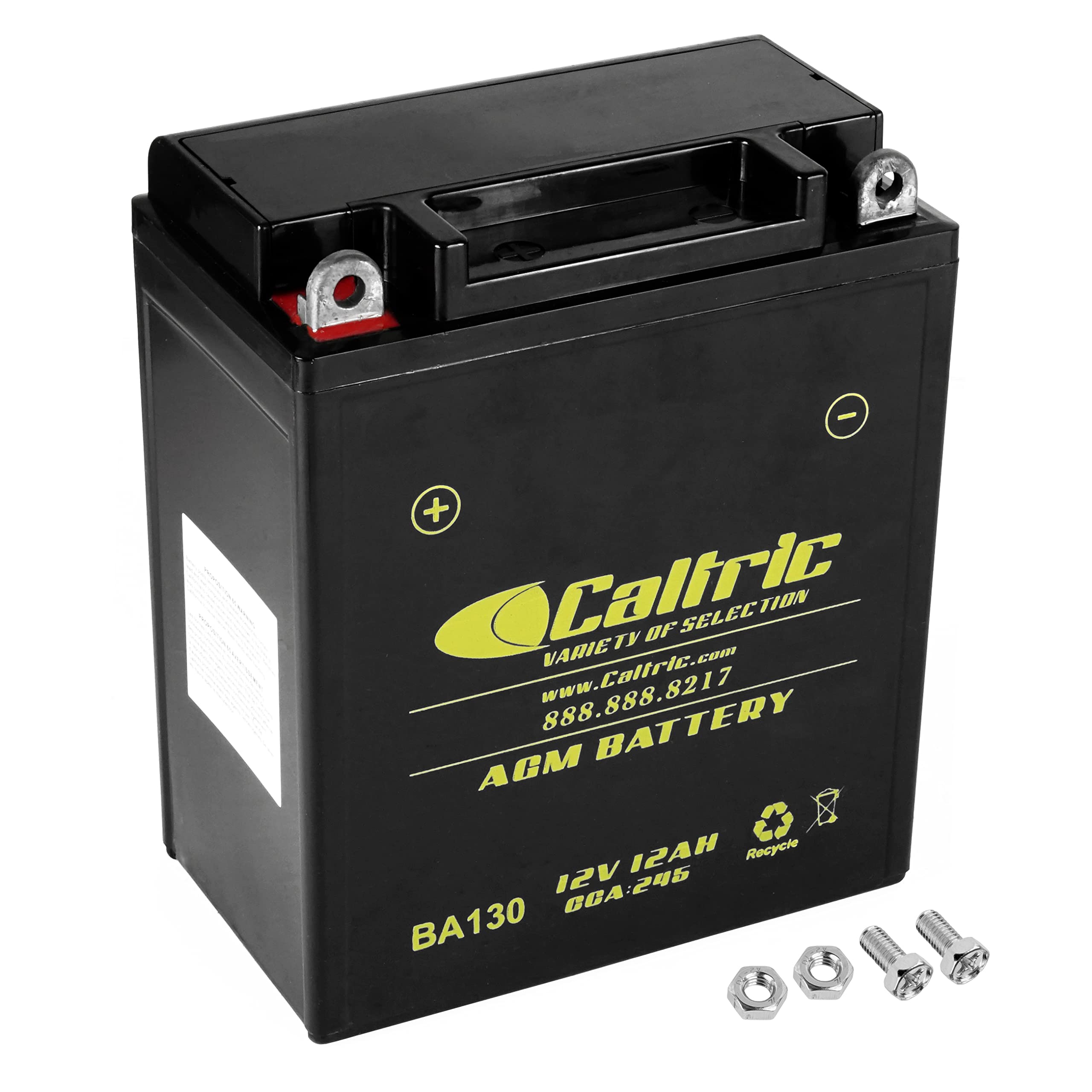 Caltric Agm Battery Compatible with Yamaha Xj650 Xj650L Xj650R 1980 1981 1982 1983