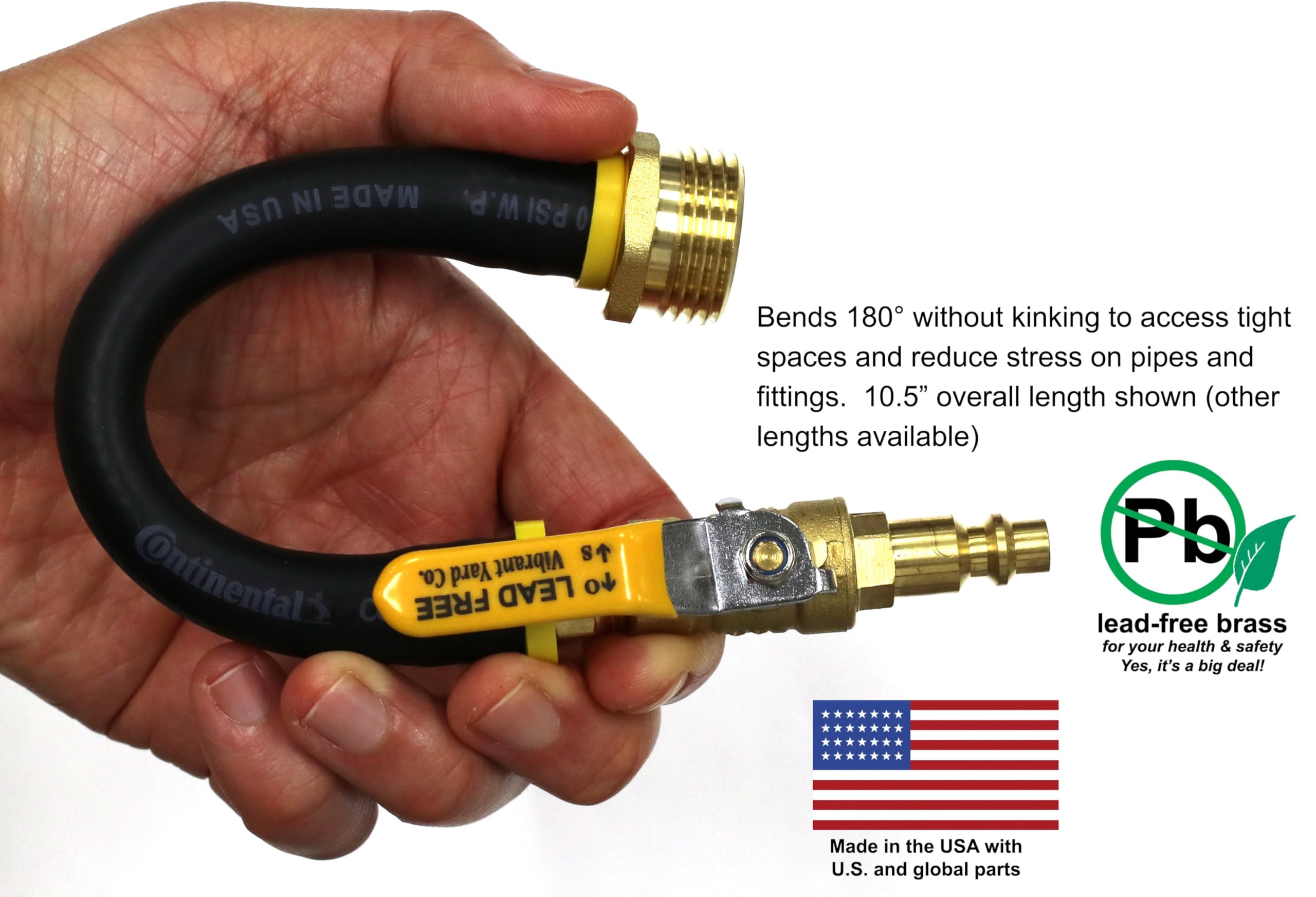 Winterize Rv, Motorhome, Boat, Camper, And Travel Trailer: Air Compressor Quick-Connect Plug To Male Garden Hose Faucet Blow Out