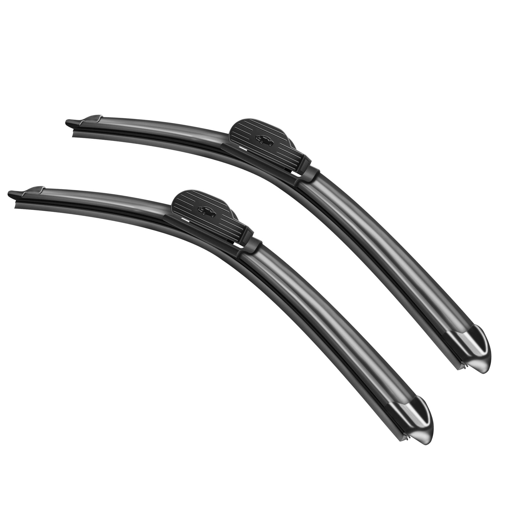 Ablewipe Windshield Wiper Baldes, 17 + 16 Front Window Wiper Blades Model: 18O13B (Set Of 2)